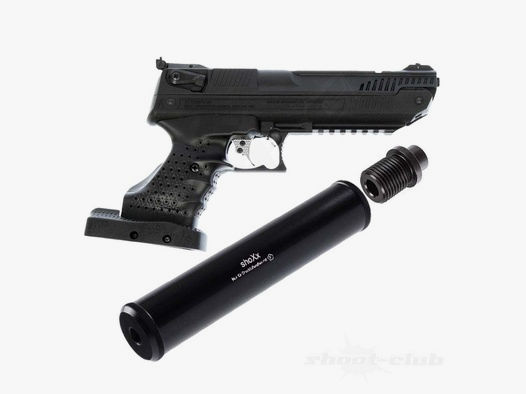 Divers	 Zoraki HP01 Luftpistole Kal. 4,5mm inkl. Schalldämpfer und