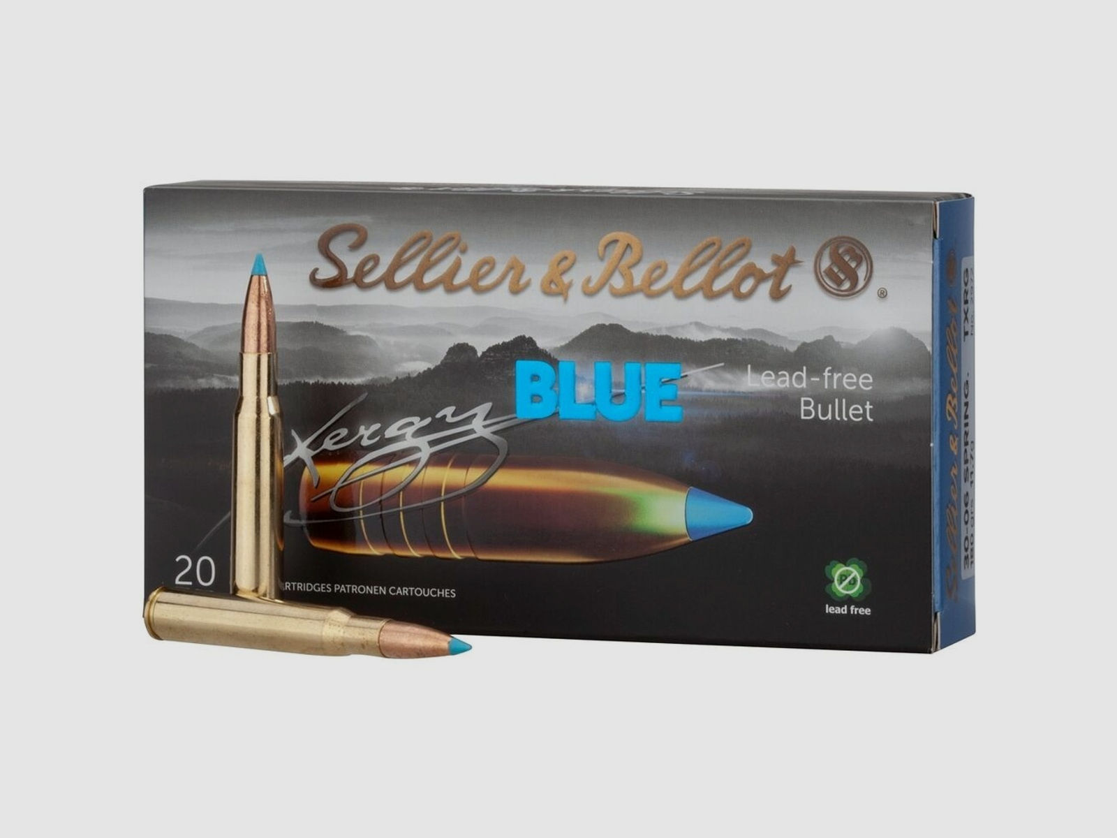 Sellier & Bellot	 TXRG blue 11,7g / 180grs .30-06Spring