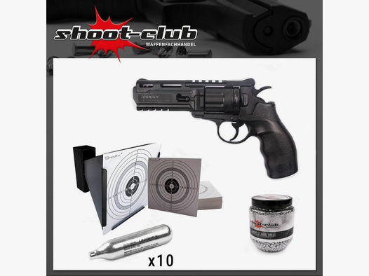 Divers	 CO2 Revolver - UX Tornado / 4,5mm BB's / shoot-club