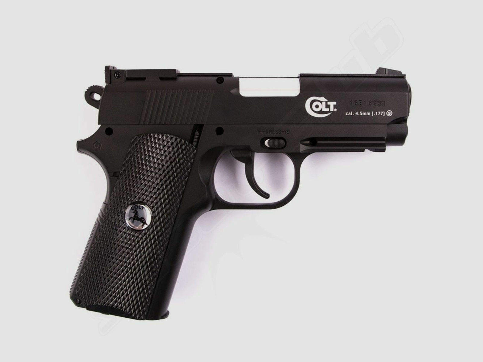 Colt	 Defender CO2 Pistole 4,5mm BBs Zielscheiben Set