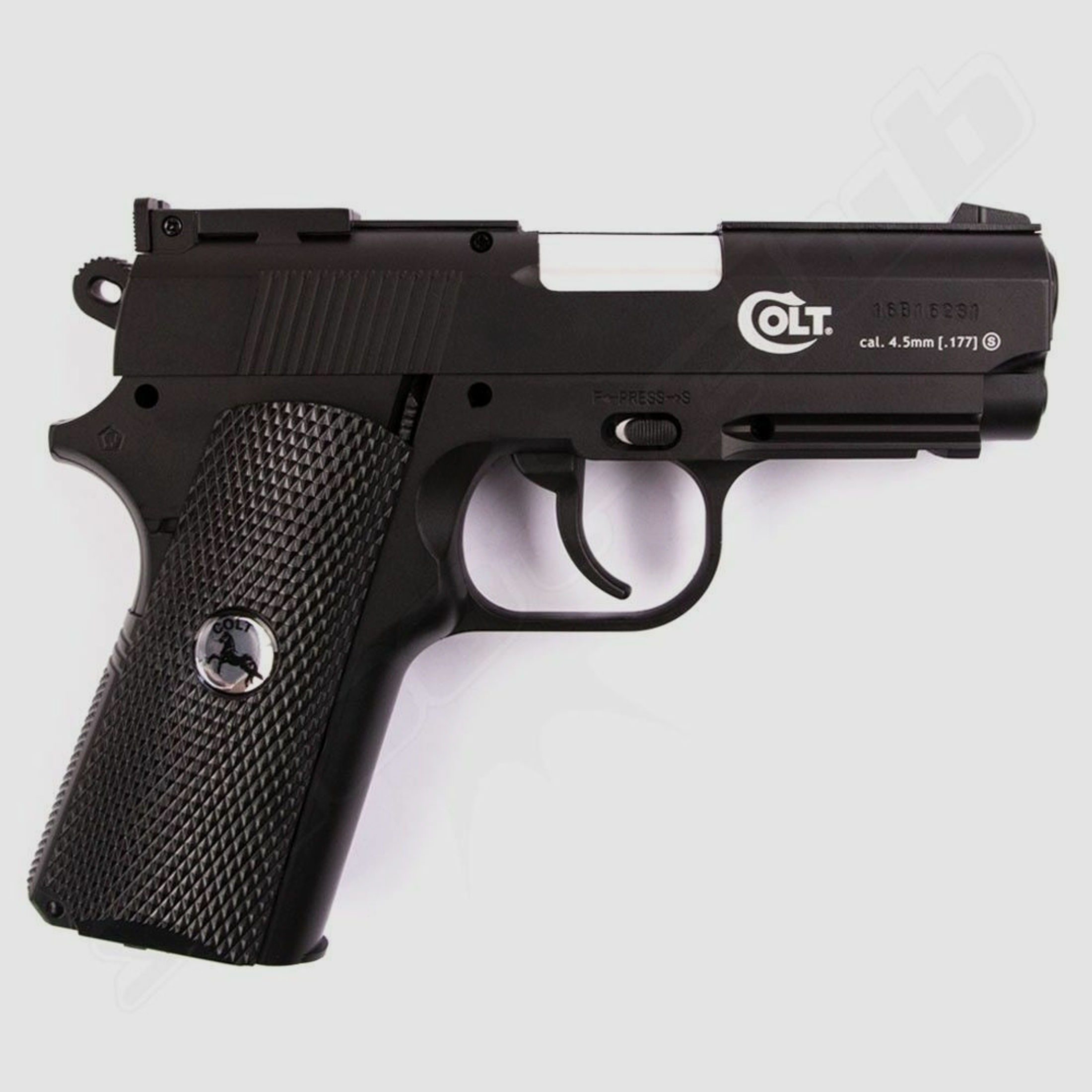 Colt	 Defender CO2 Pistole 4,5mm BBs Zielscheiben Set