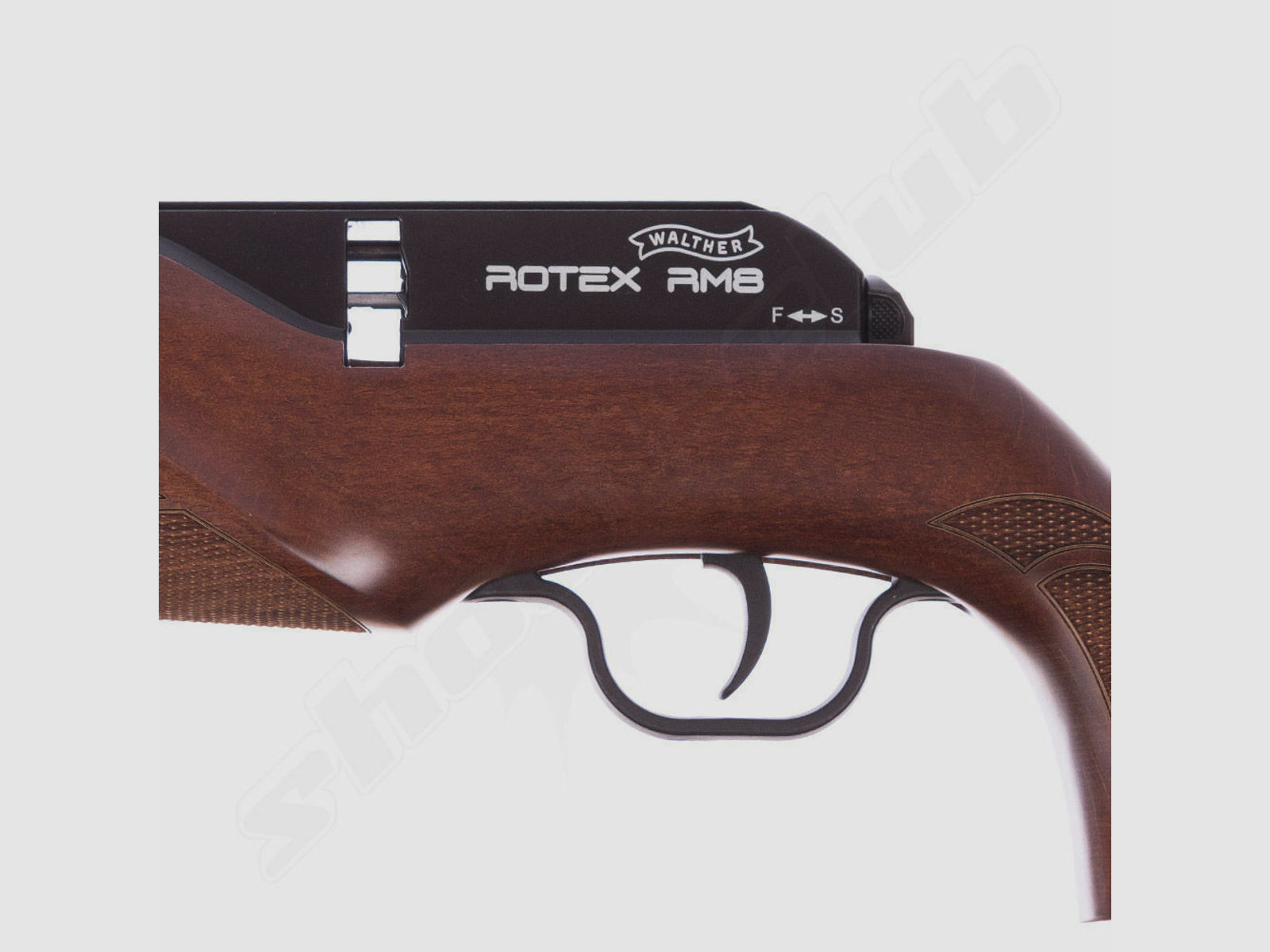 Carl Walther GmbH	 Rotex RM8 Pressluftgewehr 4,5mm Diabolos