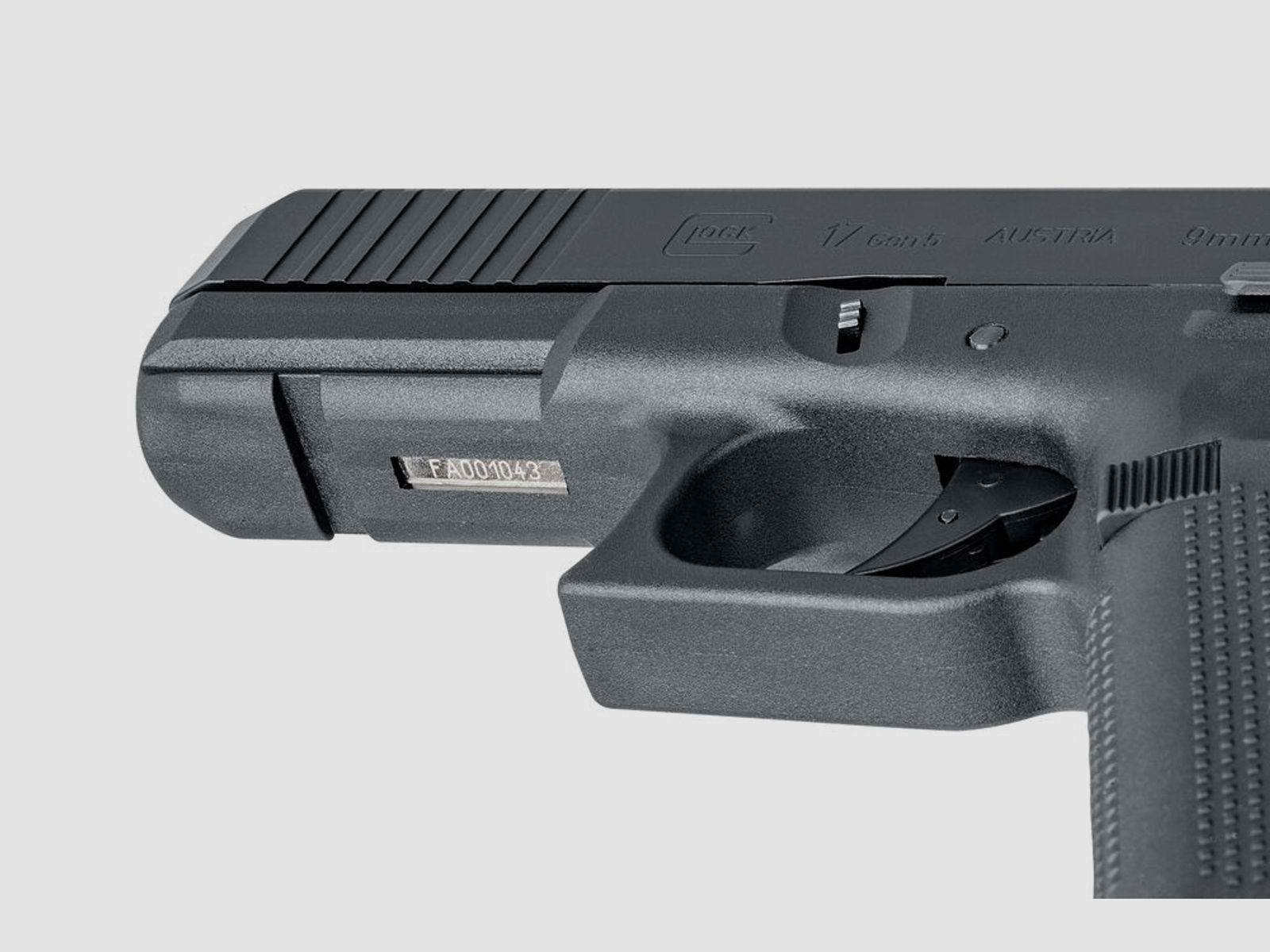 GLOCK	 Glock 17 Gen5 9mmPAK + Cytac R-Defender + 150 Platzpatronen