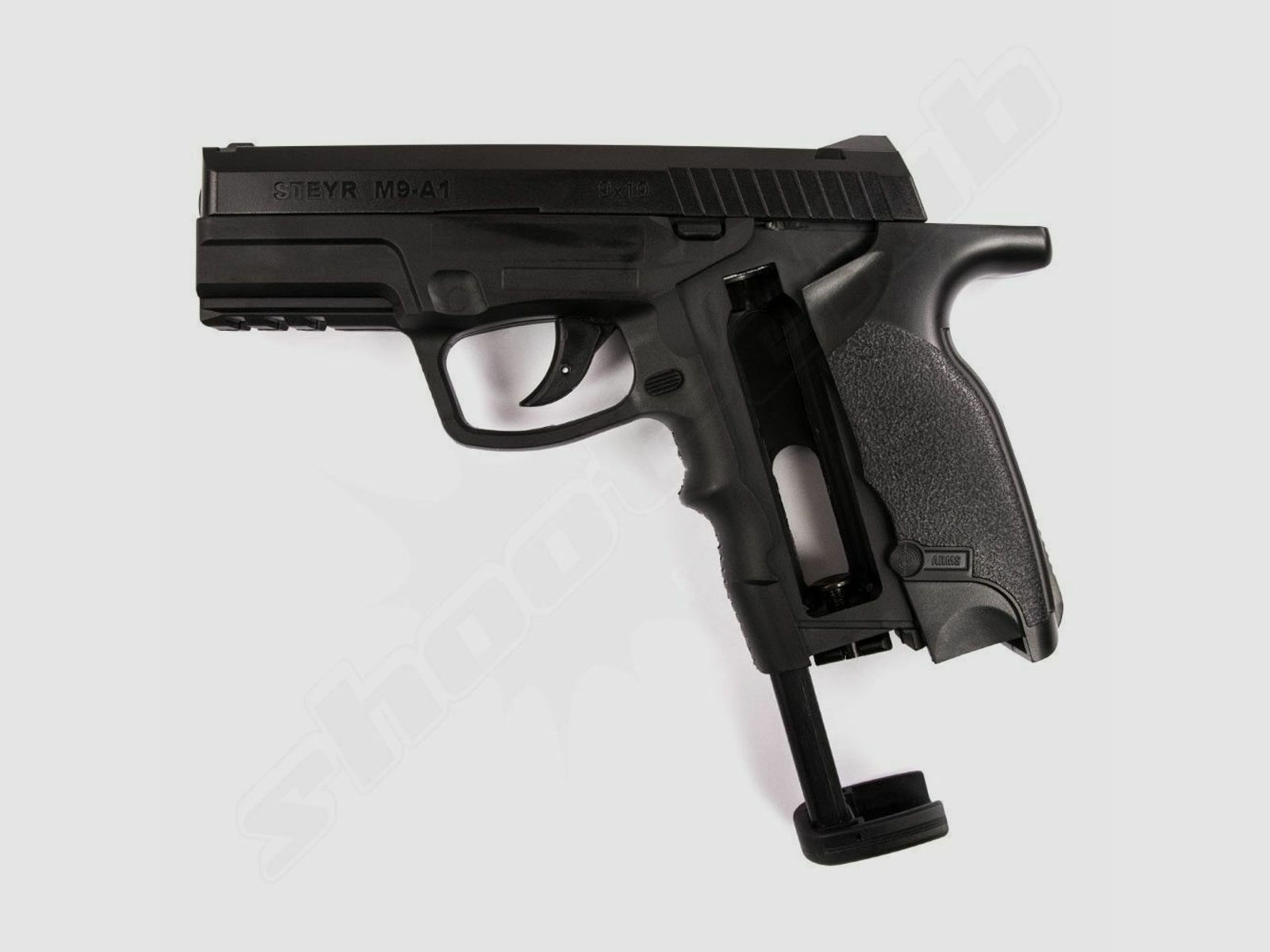 ASG	 PTB Steyr M9A1 CO2 4,5mm Stahl BBs - 3,30 Joule