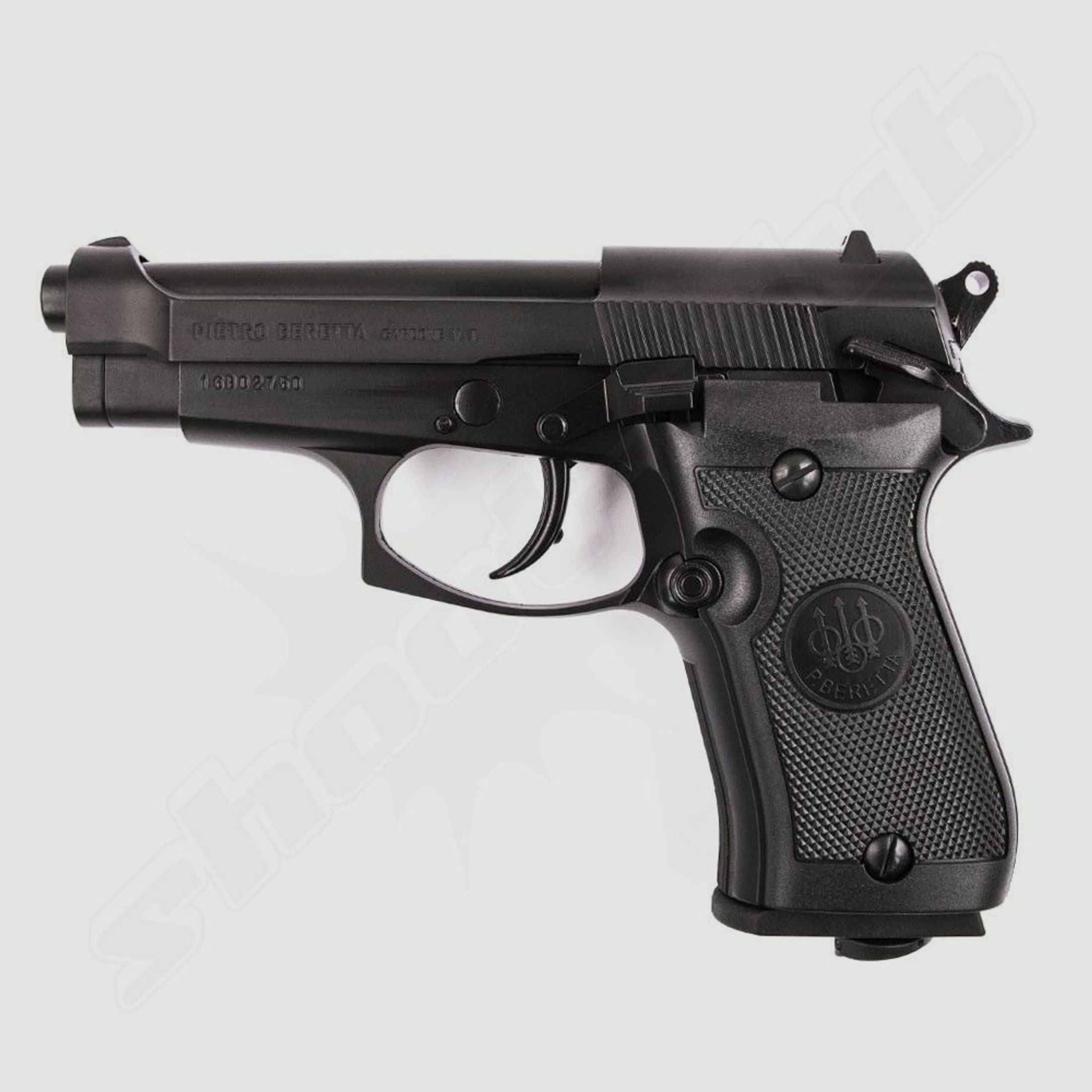 Beretta	 M 84 FS CO2 Pistole Koffer-Set 4,5 mm schwarz