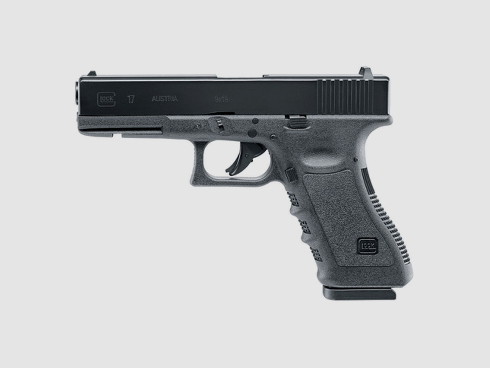 GLOCK	 Glock 17 - CO2 Pistole ZS Set 4,5 mm BB und Diabolos