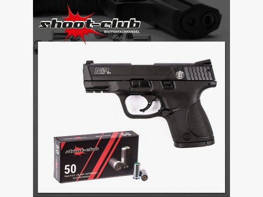 Smith & Wesson	 S&W M&P9c Schreckschusspistole 9mm + Platzpatronen