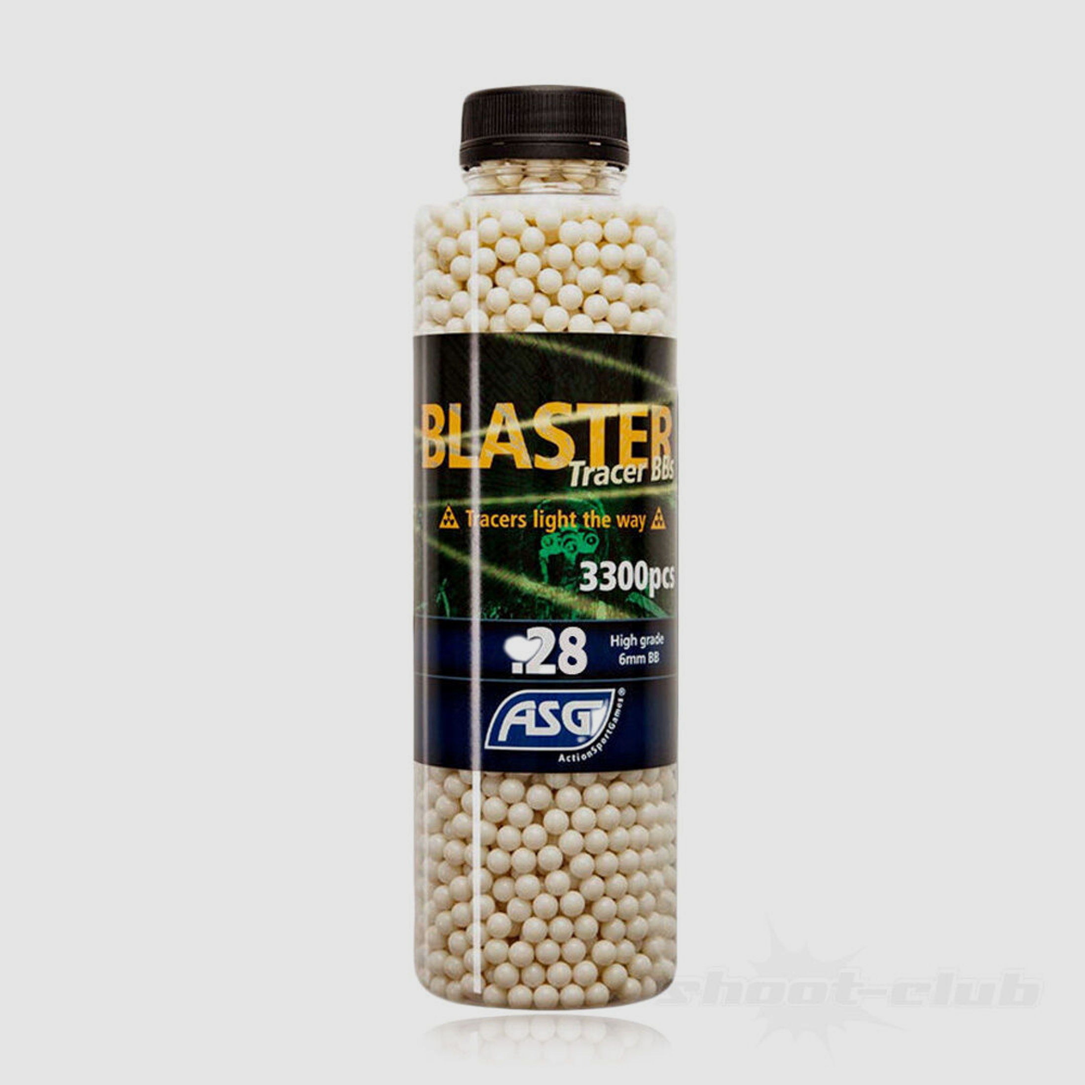 ASG	 Blaster Tracer BB 3300 Stk.  6mm / 0,28g / TRACER /GREEN