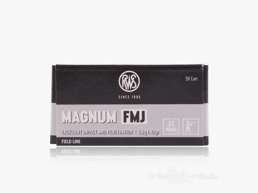 RWS	 RWS Magnum .22 FMJ 2,6g