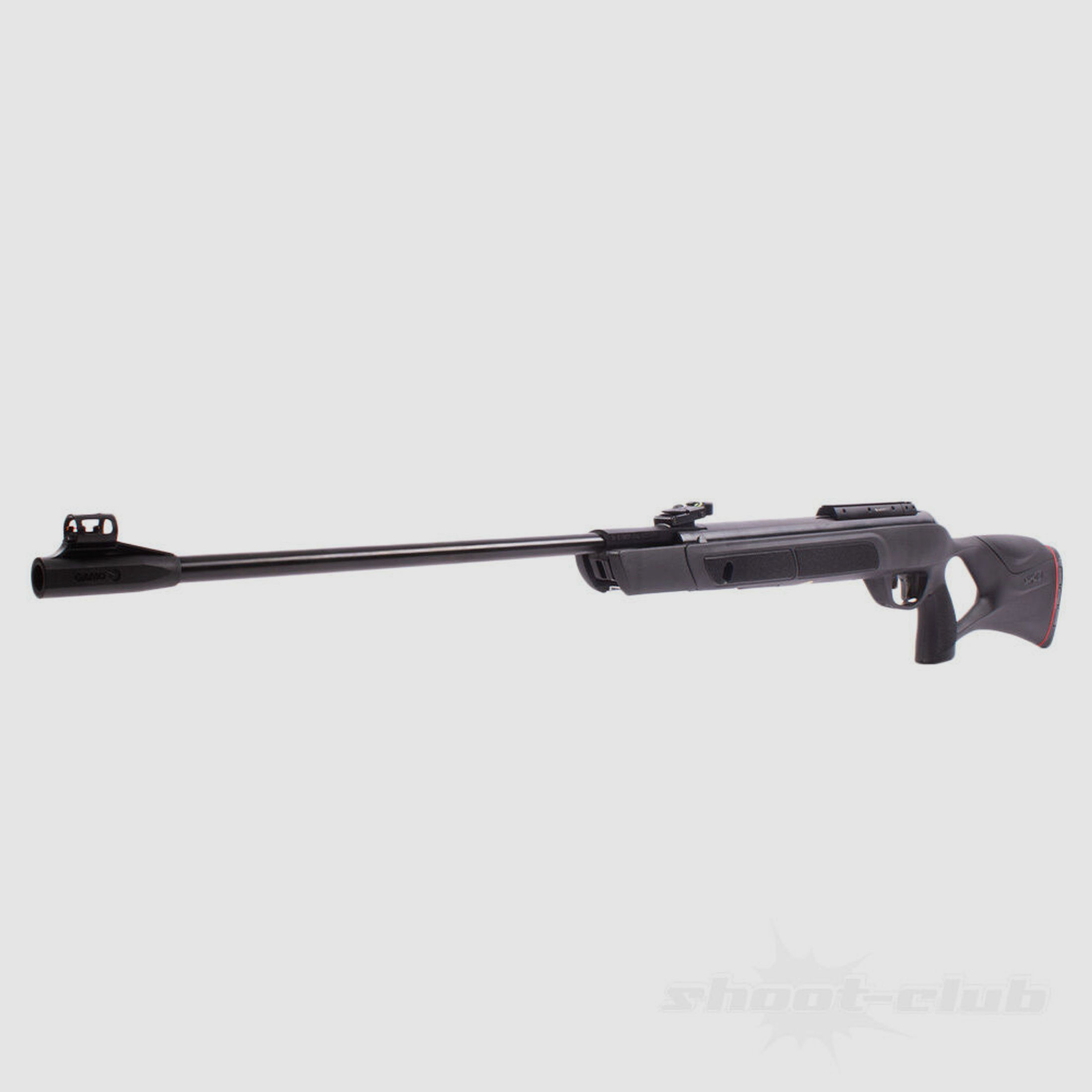 Gamo	 Magnum 1250 IGT 10X Luftgewehr 4,5mm Schwarz SET mit Futteral