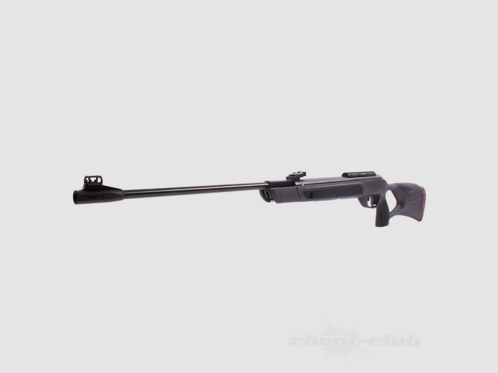 Gamo	 Magnum 1250 IGT 10X Luftgewehr 4,5mm Schwarz SET mit Futteral