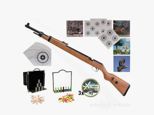 Diana	 Mauser K98 Pressluftgewehr 4,5mm Diabolo Super-Target Set