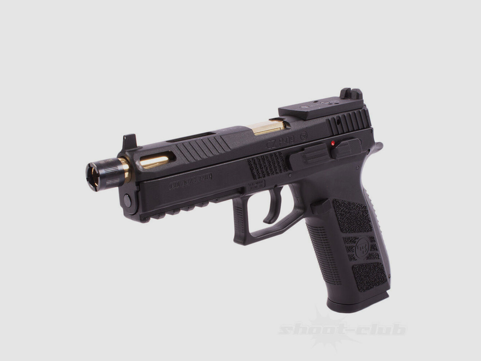 ASG	 CZ P-09 OR Airsoft Co2 6 mm BB Schwarz