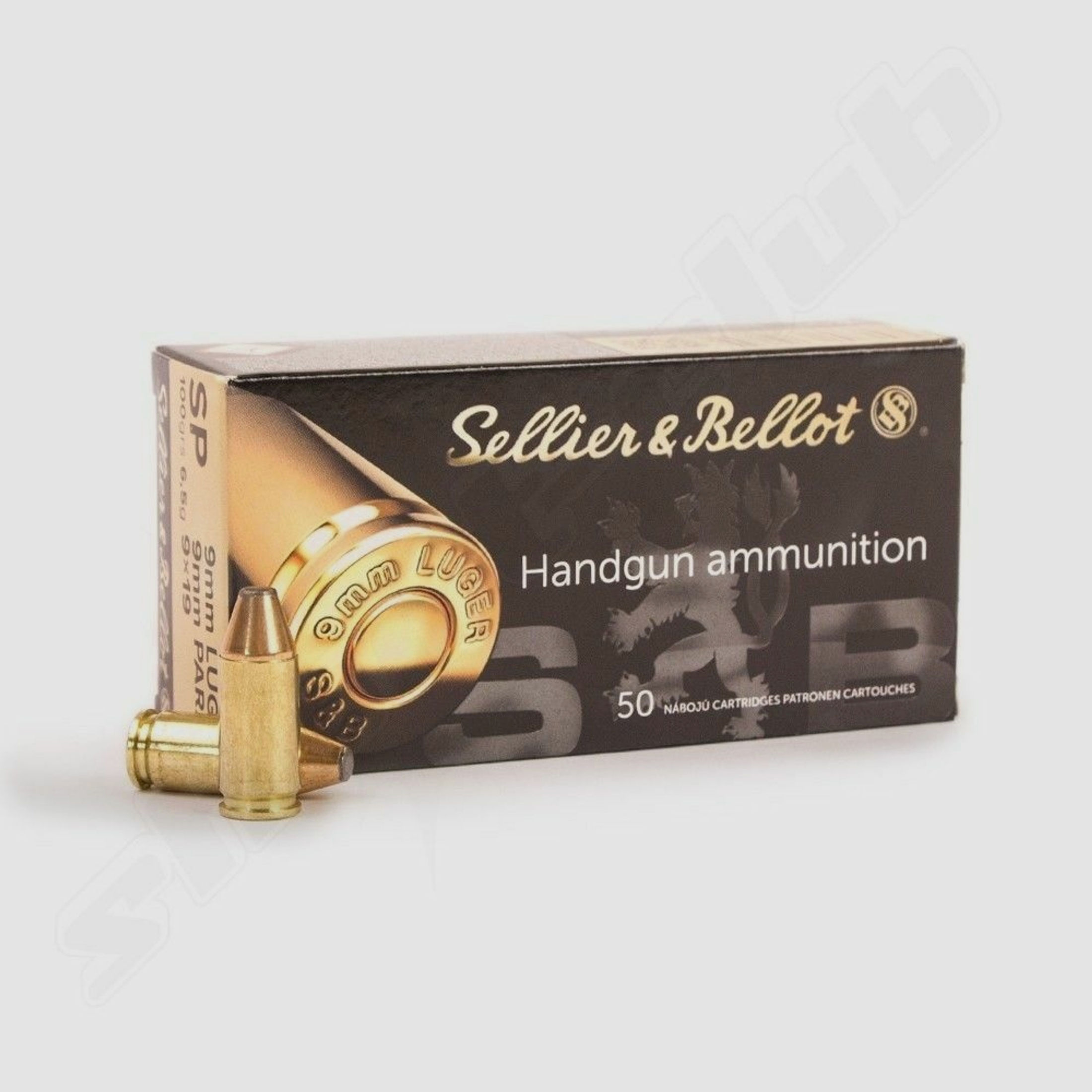 Sellier & Bellot	 SP 100grs 50Schuss 9mmLuger