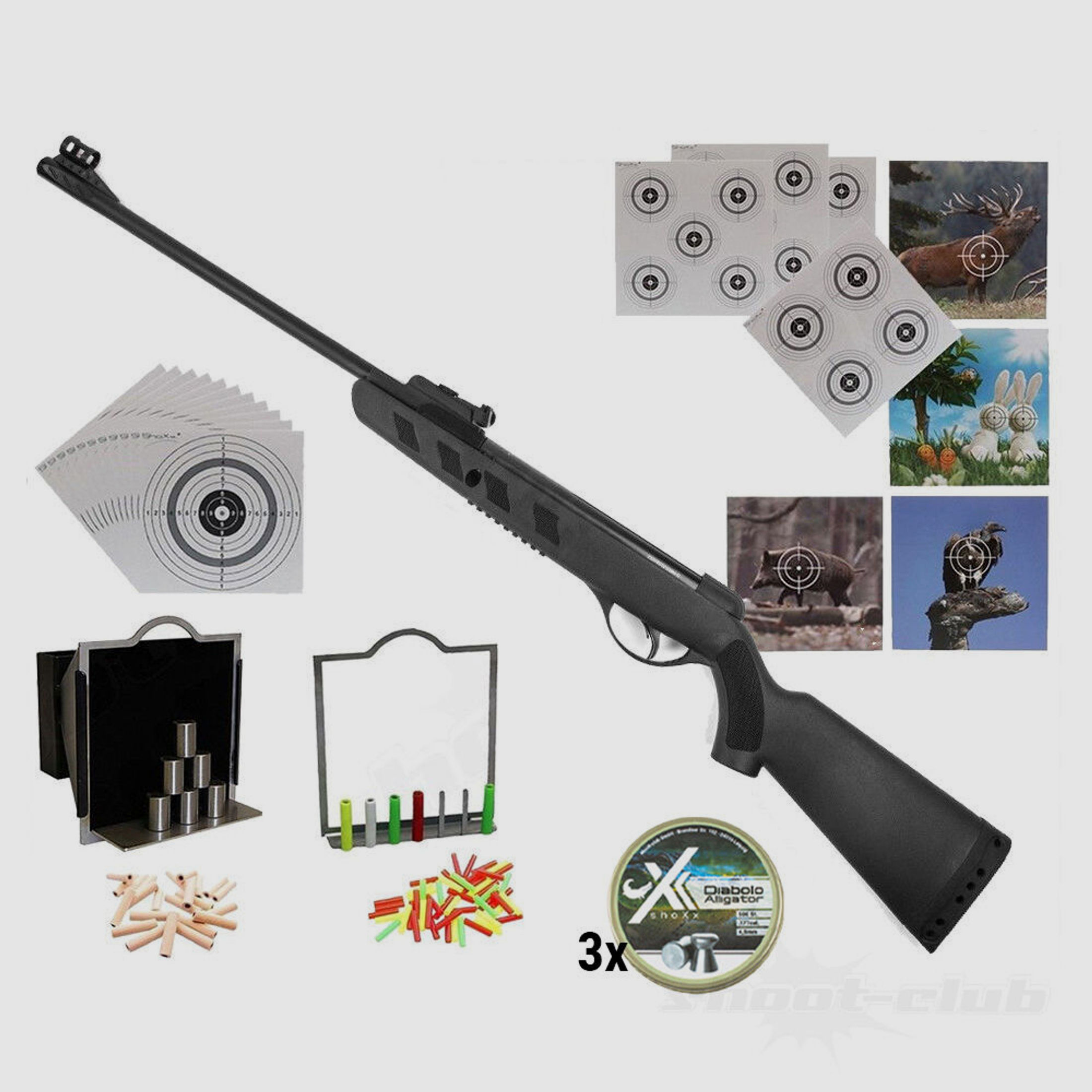 German Sport Gun	 GSG AN500 Super-Target-Set 4,5mm Diabolos