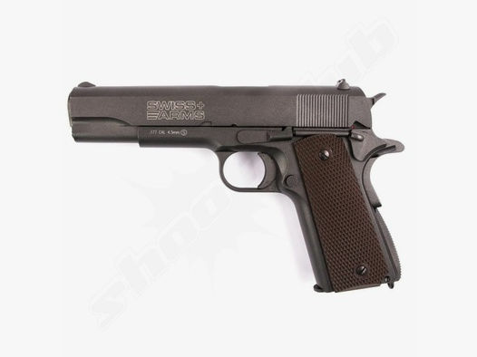 Swiss Arms	 P1911 CO2 Pistole Blow Back 4,5 mm BB Schwarz