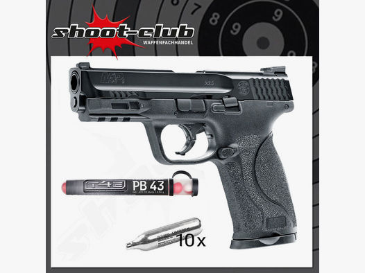 Smith & Wesson	 Smith & Wesson MP9 2.0 .43 im Set mit Pepperballs