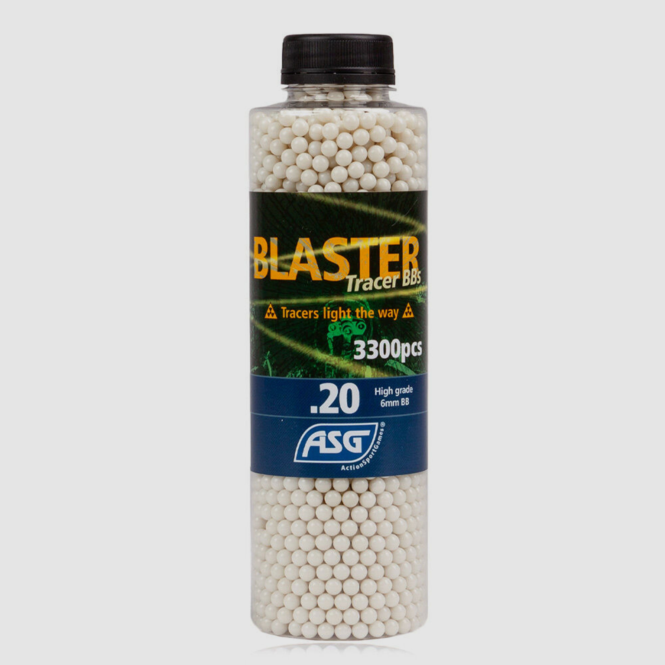 ASG	 Blaster Tracer BB 3300 Stk. 6mm / 0,20g / TRACER /GREEN