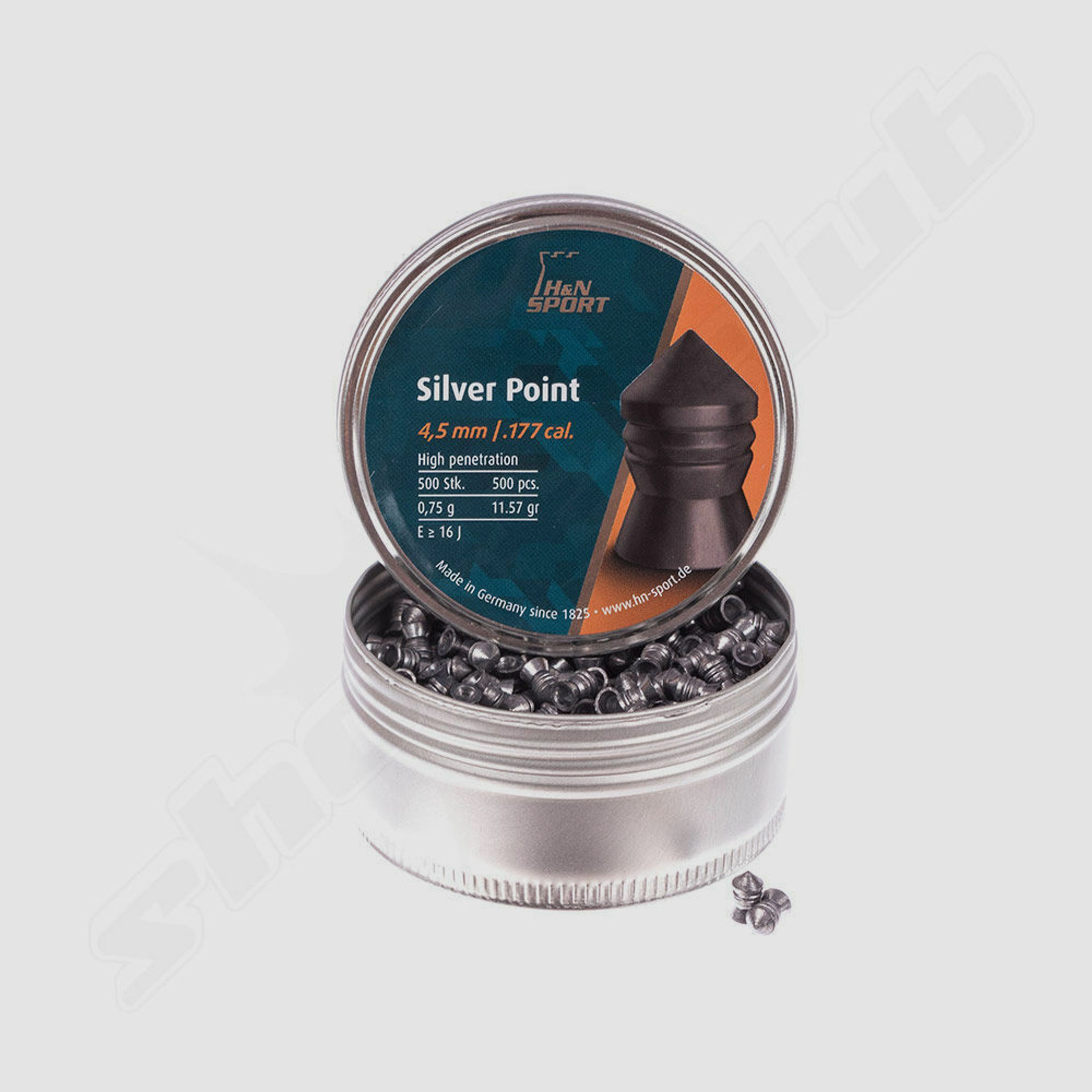 shoXx	 H&N Silver Point Diabolos 4,5mmKUGELFANG SET mit 120 ZS