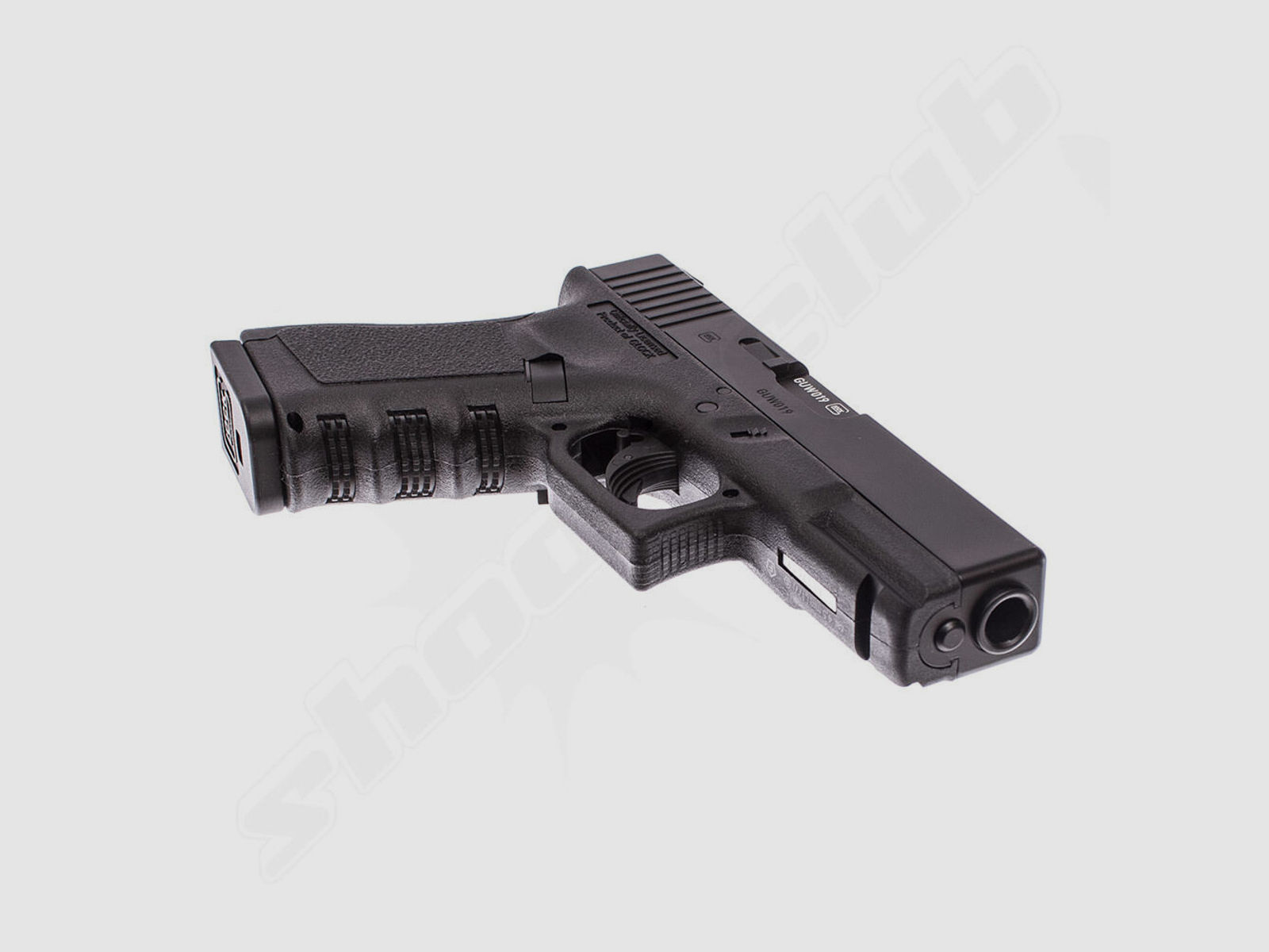 GLOCK	 Glock 19 CO2 Pistole 4,5 mm BB Koffer Set