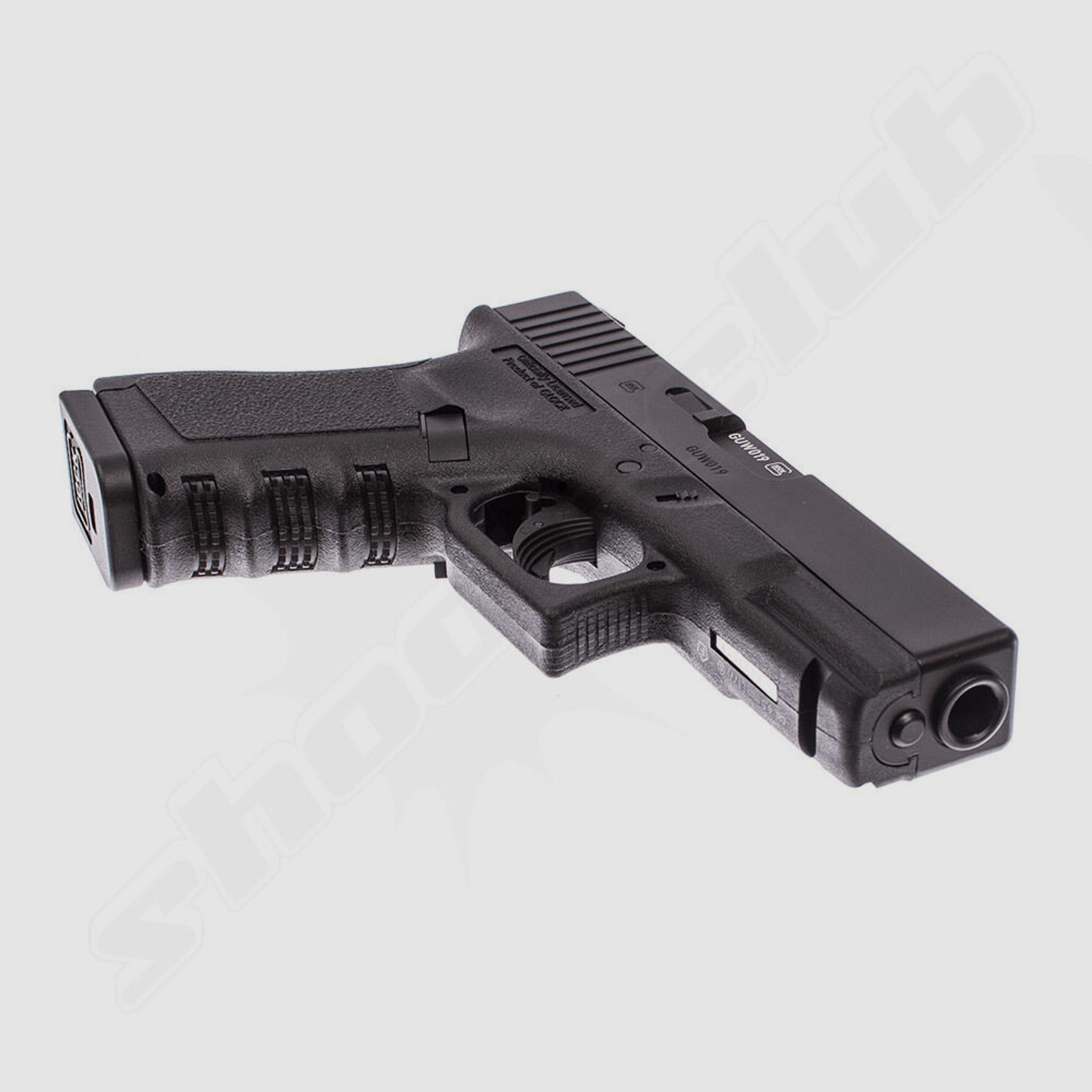GLOCK	 Glock 19 CO2 Pistole 4,5 mm BB Koffer Set