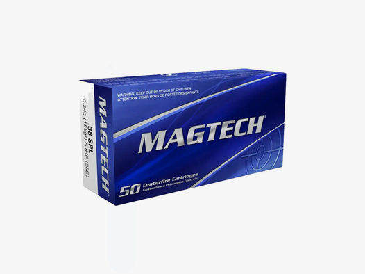 MagTech	 Magtech TM HP 158grs 50 Stk .38Special