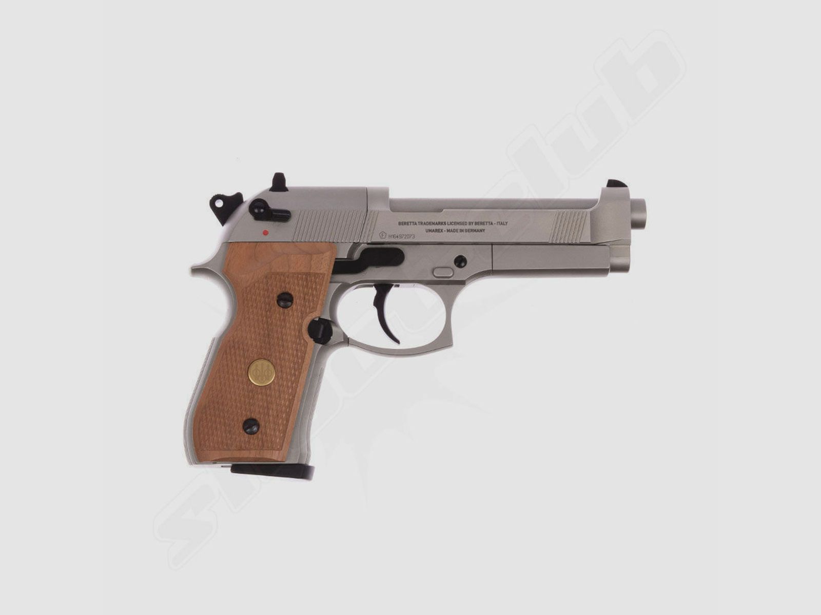 Beretta	 M 92 FS CO2 Pistole Kal. 4,5 mm - vernickelt