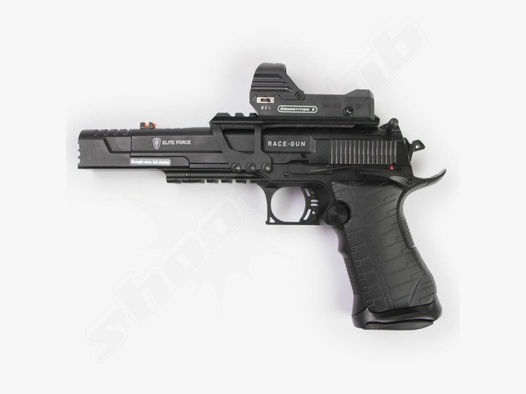 Umarex	 Elite Force Race Gun Softair Pistole Co2 GBB 6 mm 2 Joule