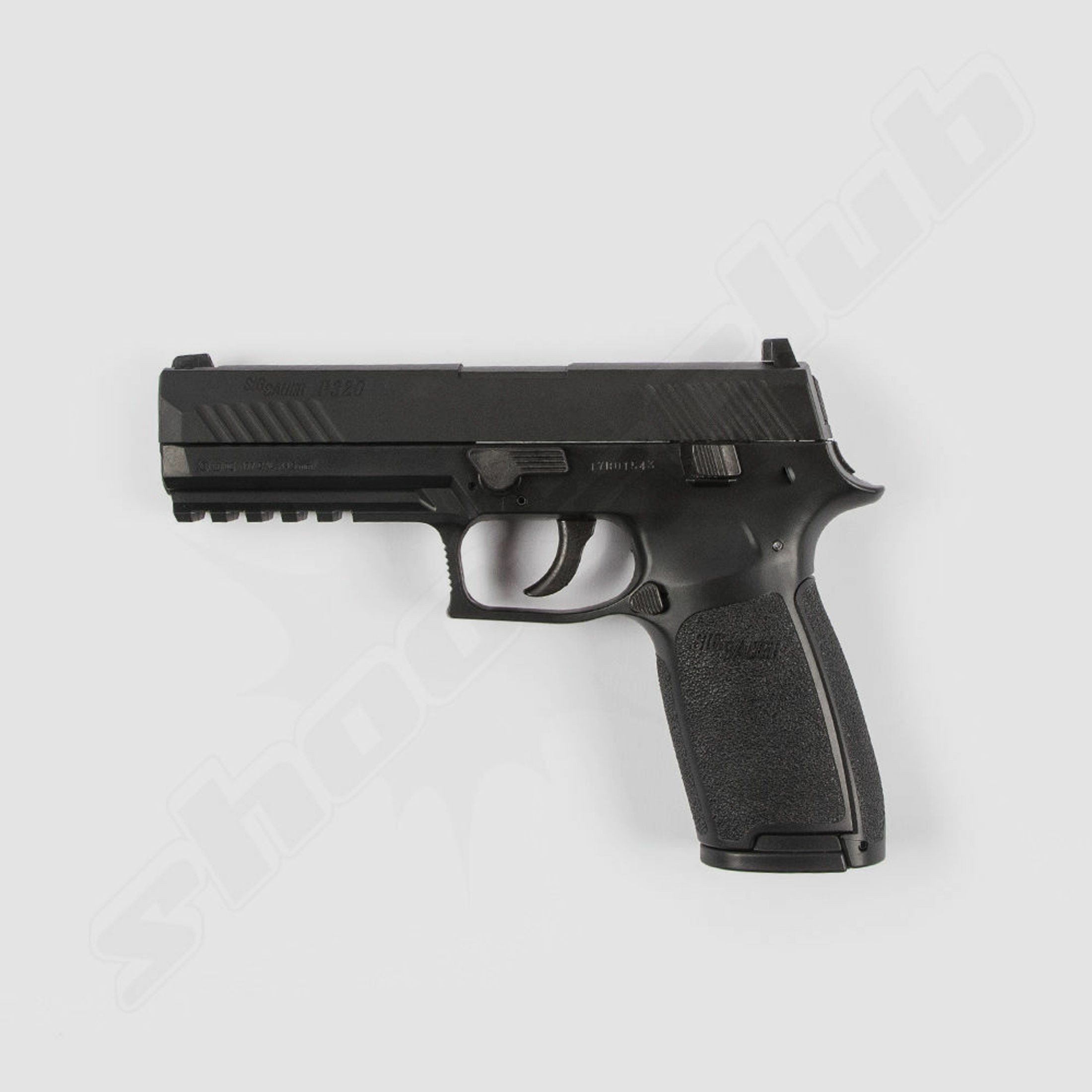 Sig Sauer	 CO2  BlowBack Pistole P320 im Kaliber 4,5mm - black