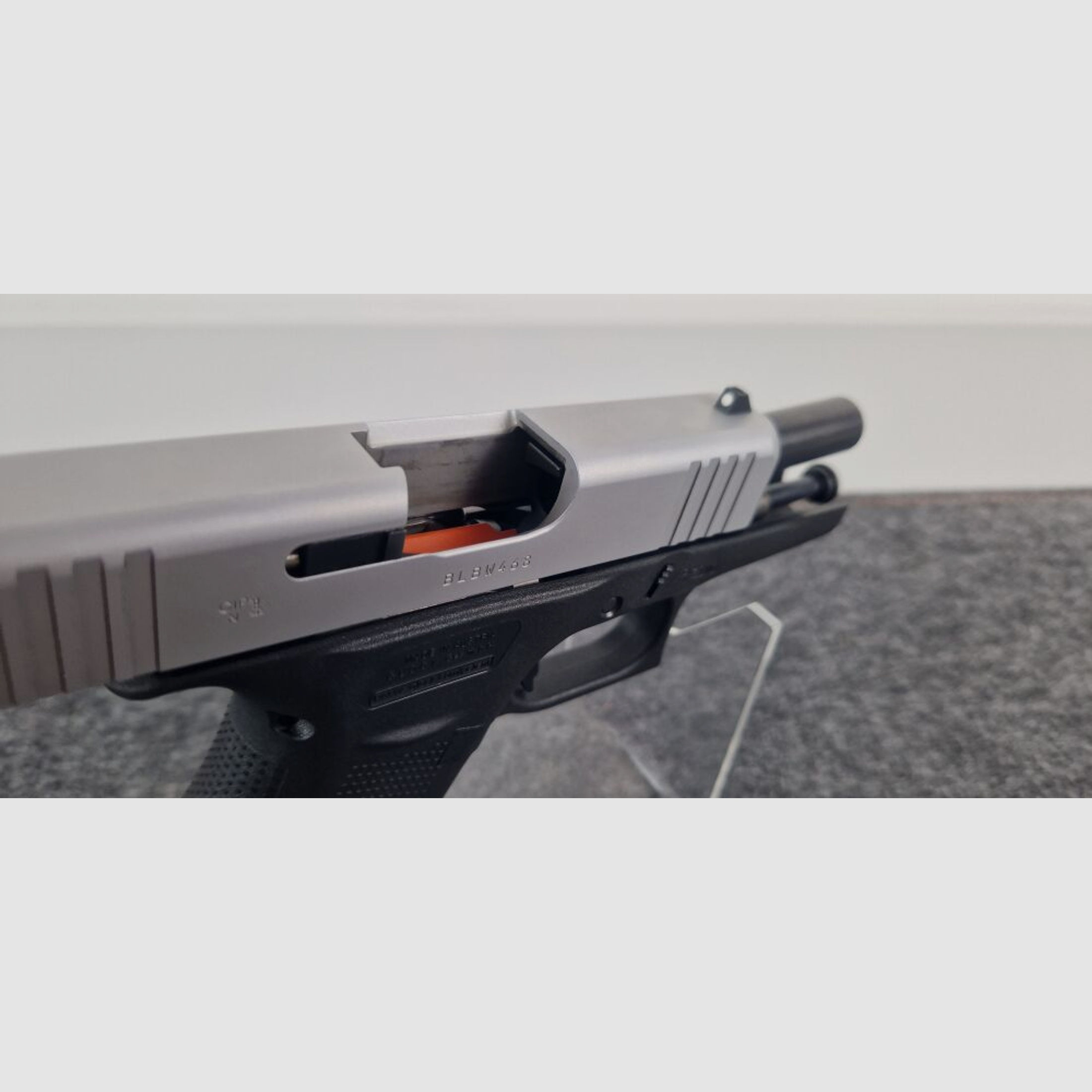 Glock	 Pistole Glock 43x - silver - 9mm Luger