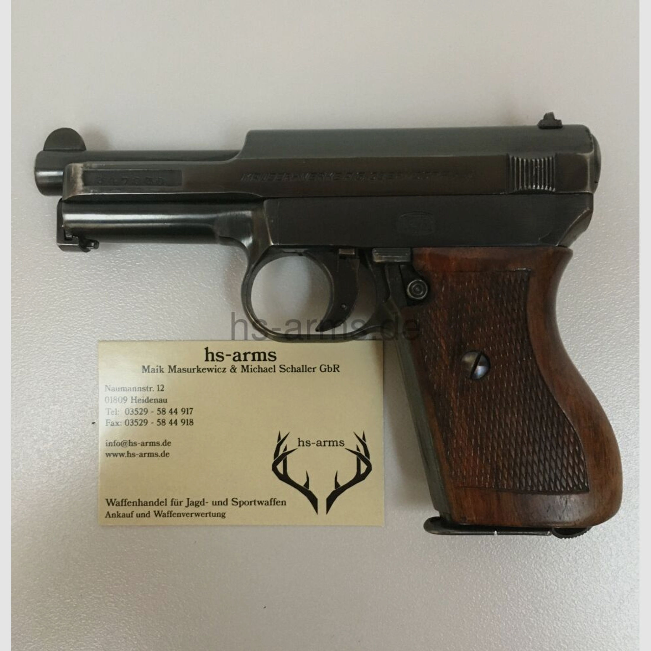 Mauser	 Taschenpistole Mauser 34 - 7,65 mm