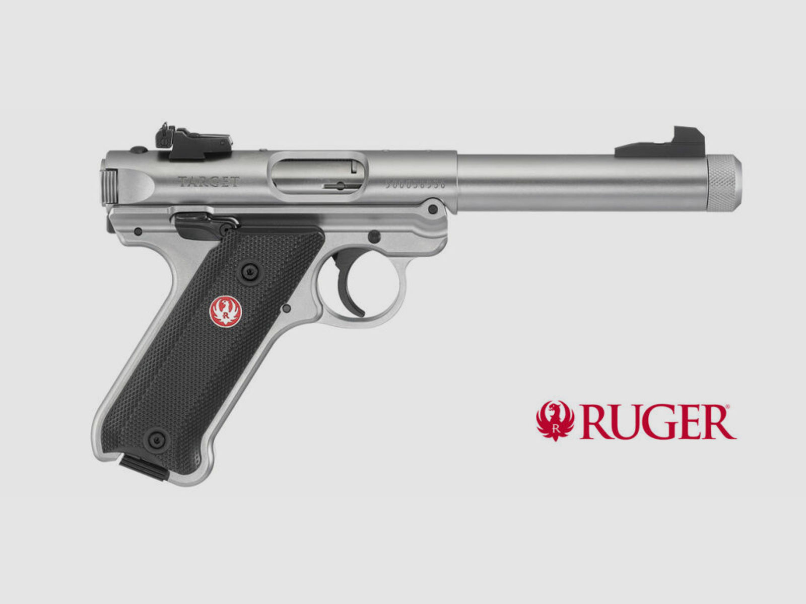 Ruger	 Mark IV 22/45 Stainless Threaded 5,5" - .22 lfb