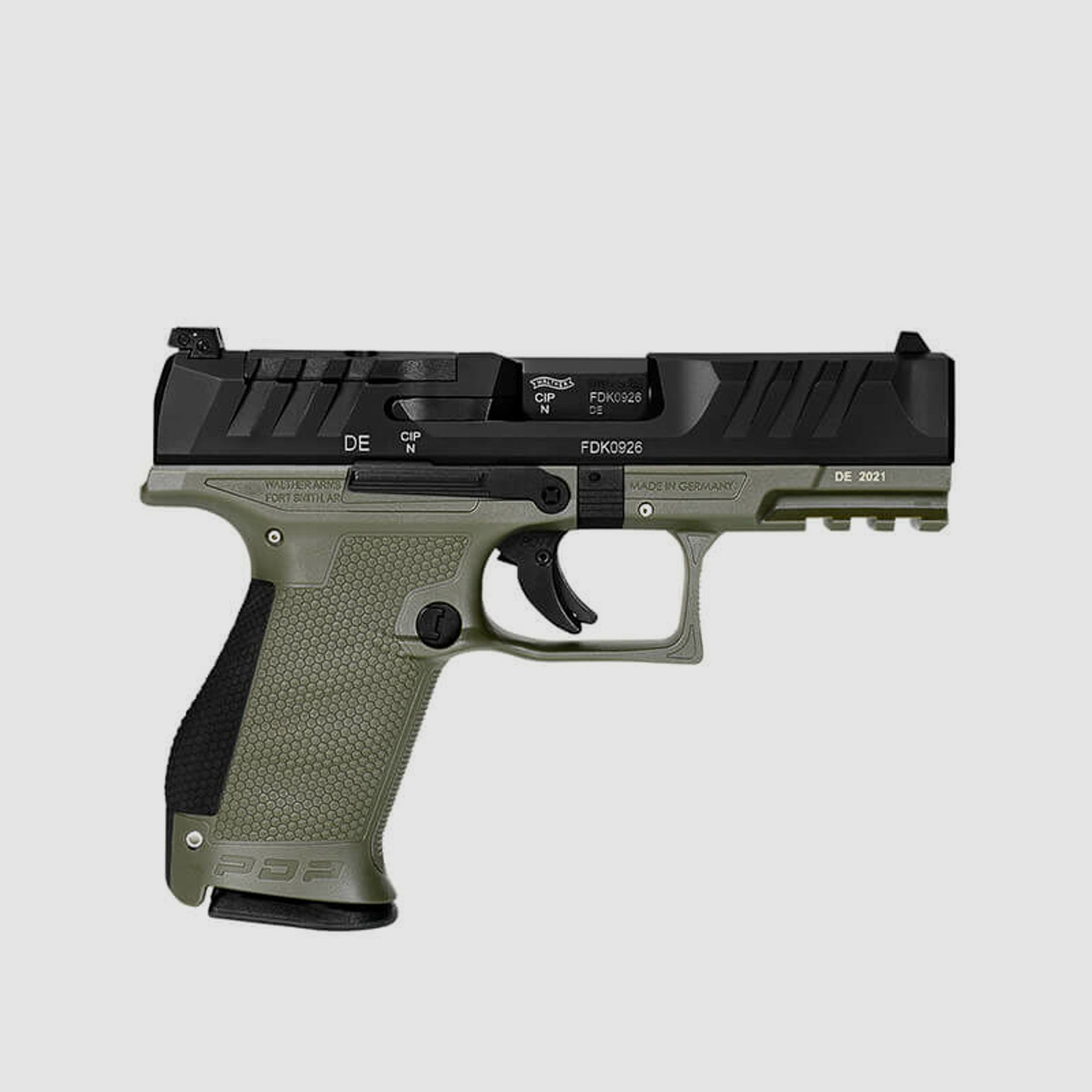 Walther	 PDP Compact V2 – 4" - OD Green