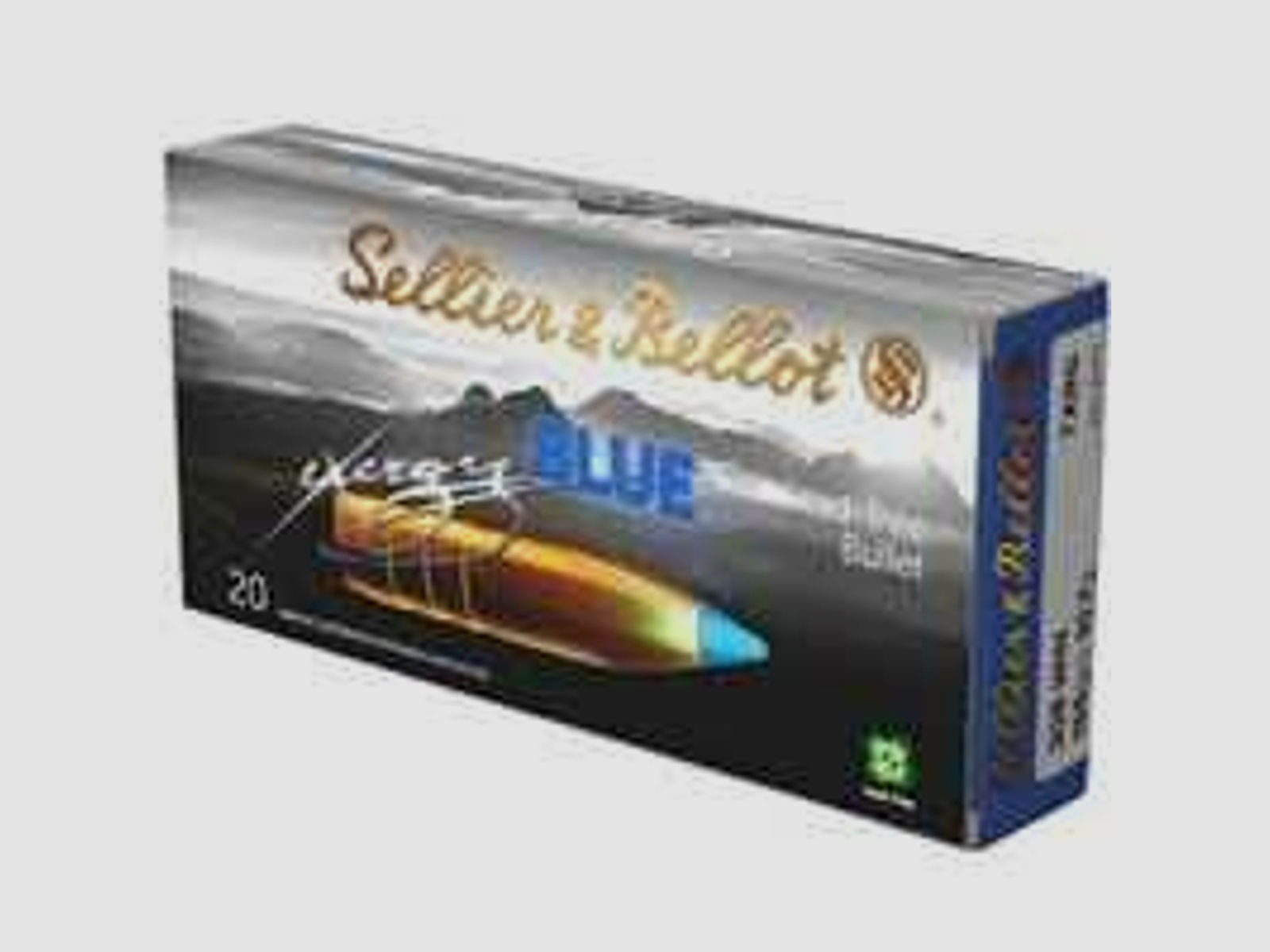 Sellier & Bellot	 .308 Win S&B tipped eXergy blue 165grs - 20Stk