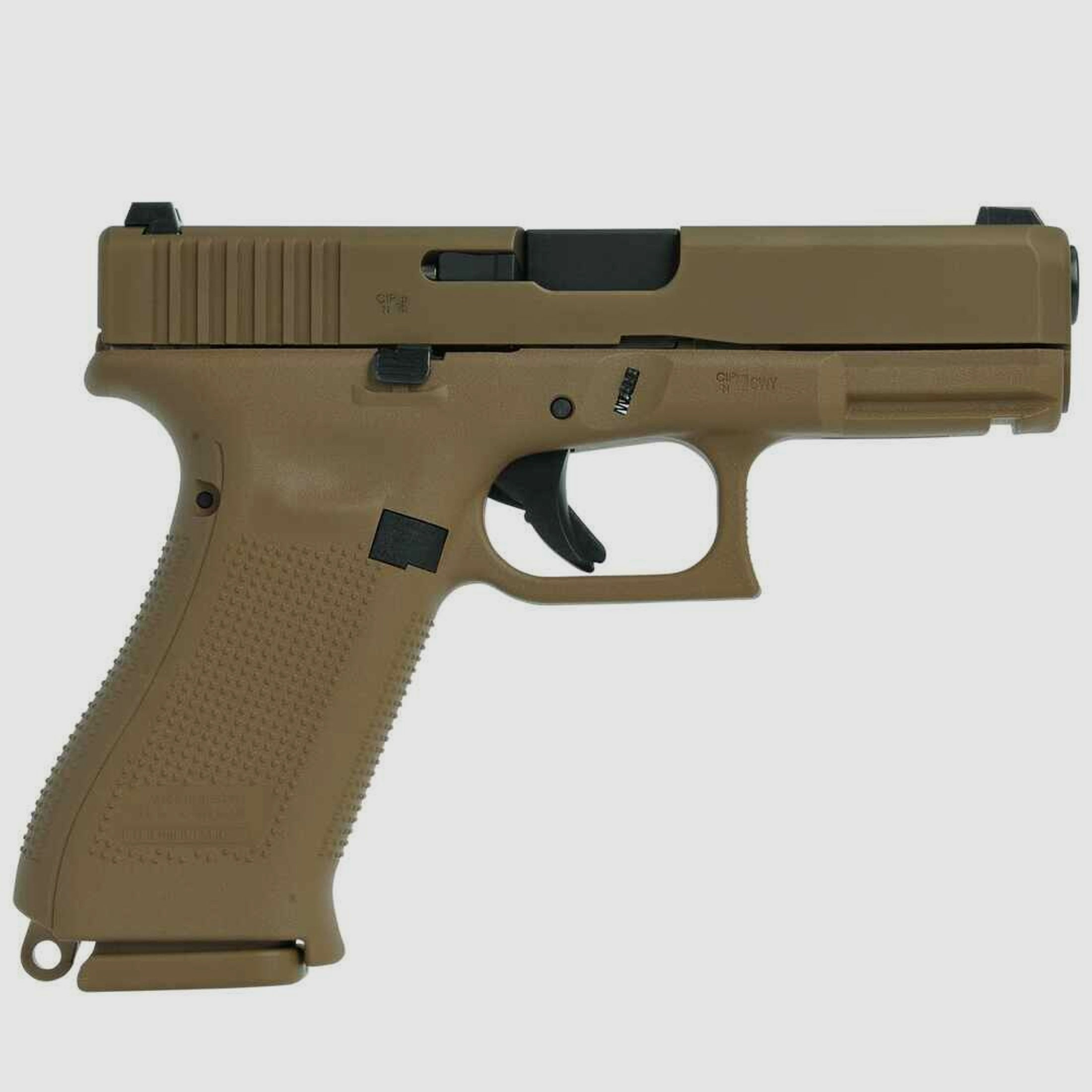 Glock	 Glock 19X - 9 mm Luger sandfarben