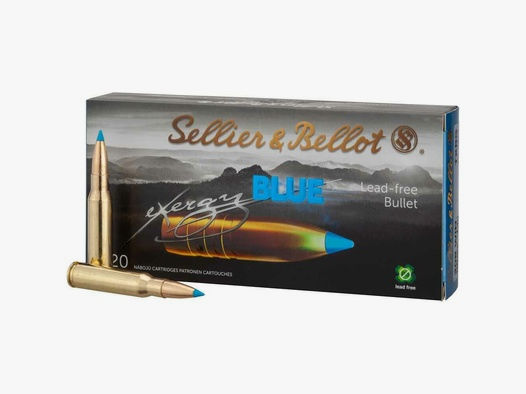 Sellier & Bellot	 .308 Win S&B tipped eXergy blue 165grs - 20Stk