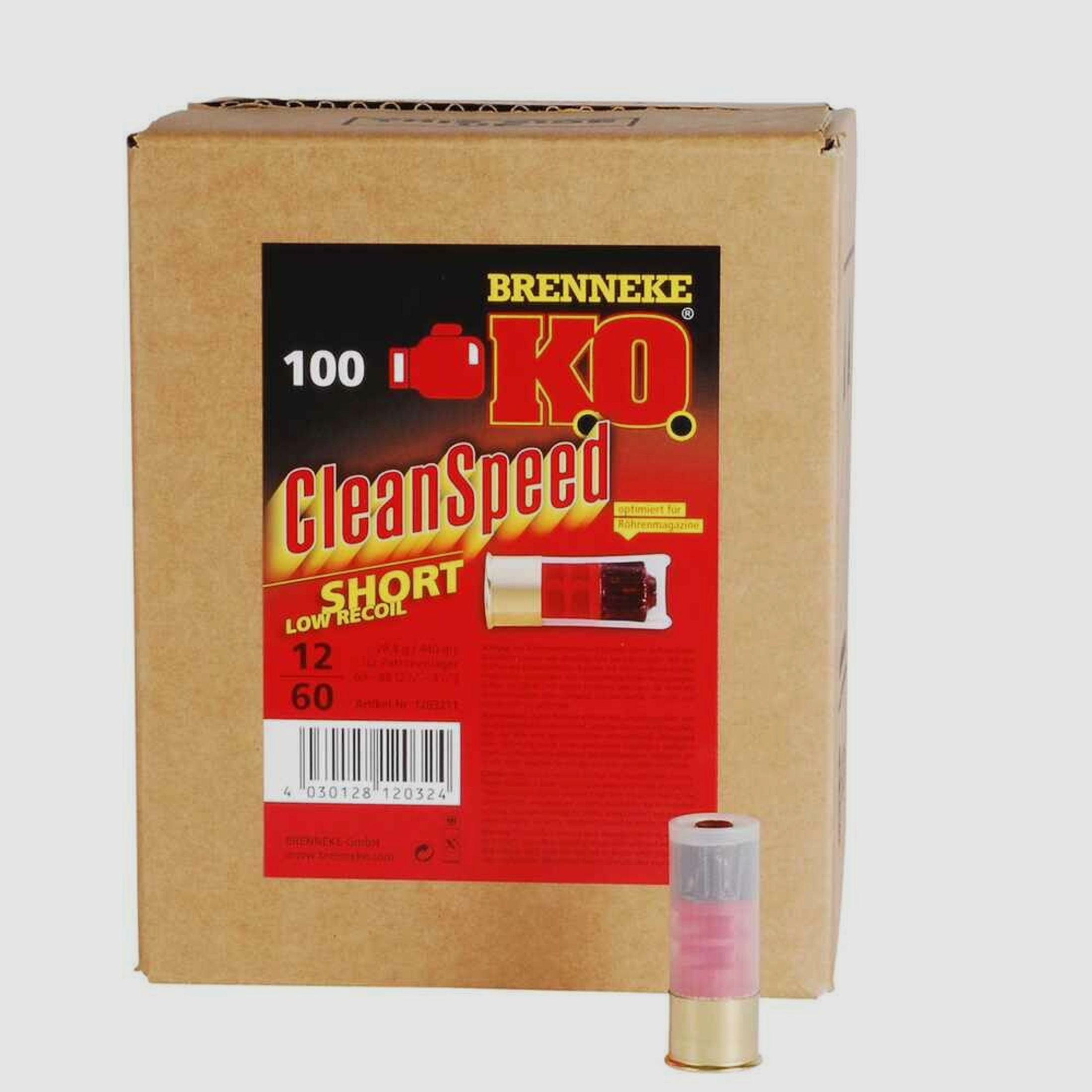Brenneke	 Brenneke K.O. CleanSpeed Short für Repetierflinte