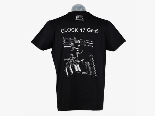 Glock	 Glock T-Shirt Engineering Gen5 - Kurzarm Herren