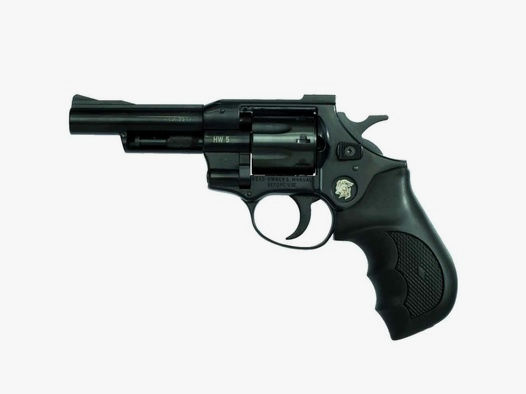 Weihrauch Revolver	 Weihrauch HW-5 Revolver - .22lfb - 4" brüniert