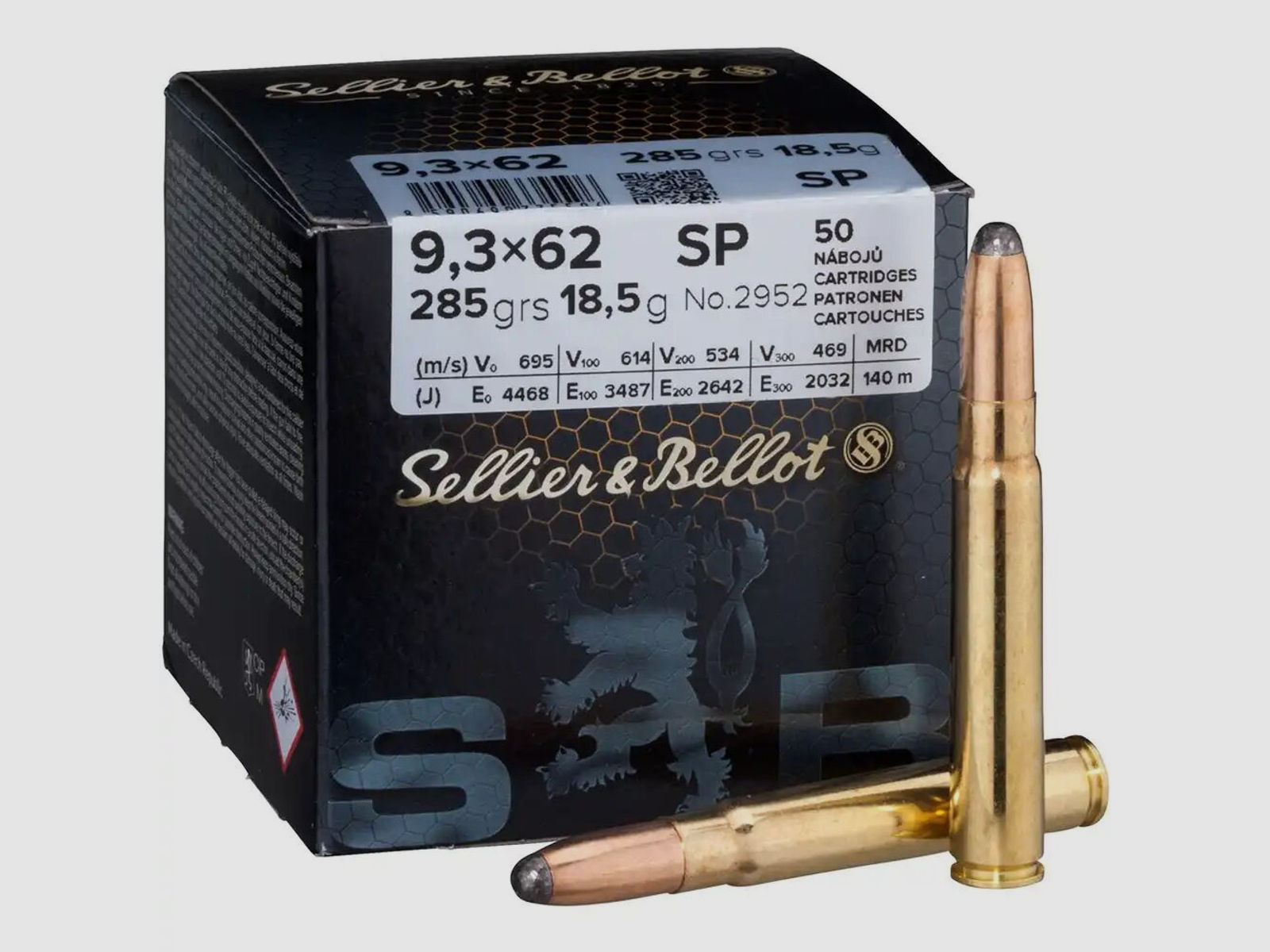 Sellier & Bellot	 S&B SP 285grs - 50Stk
