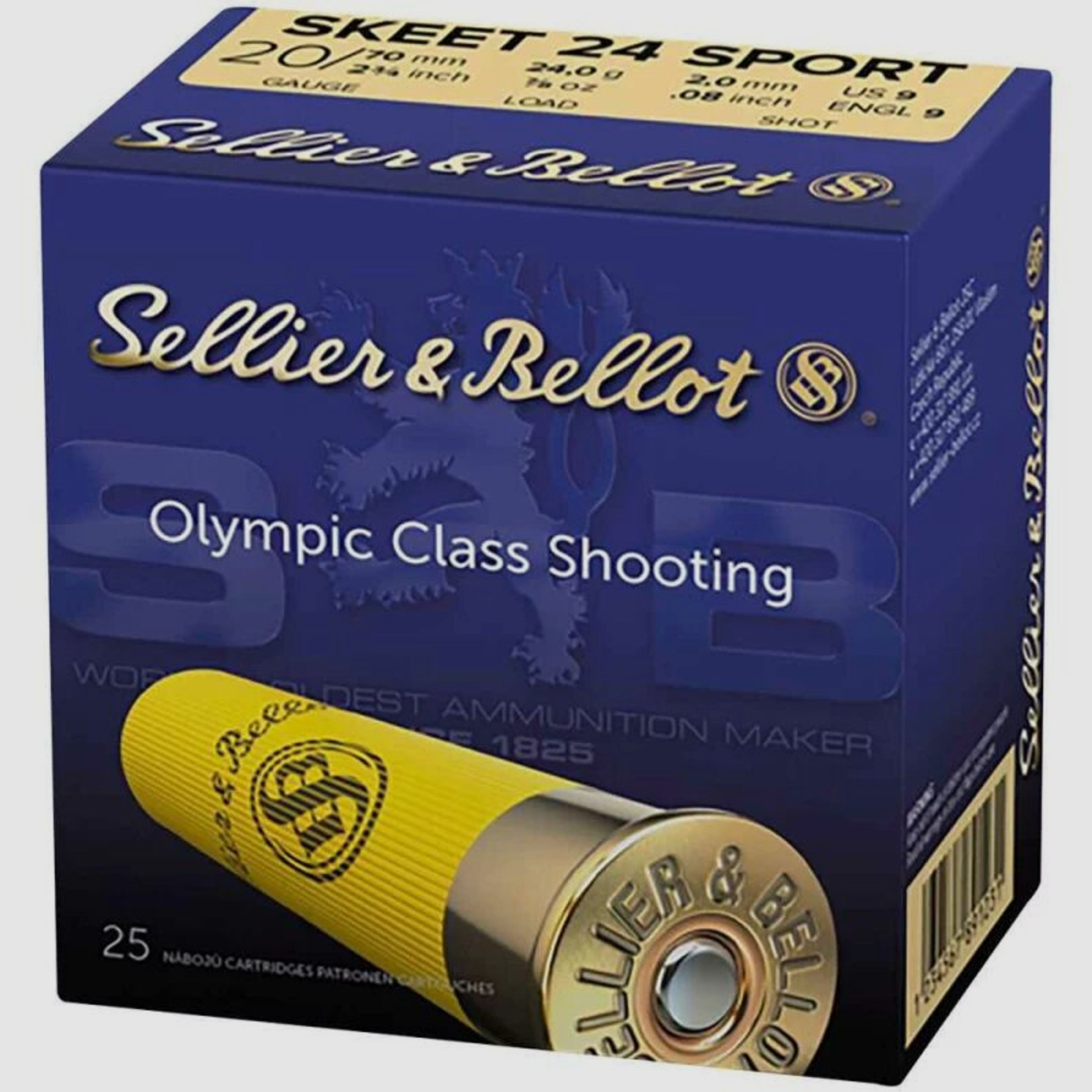 Sellier & Bellot	 Skeet Sport 24g - 2,0mm - 25Stk