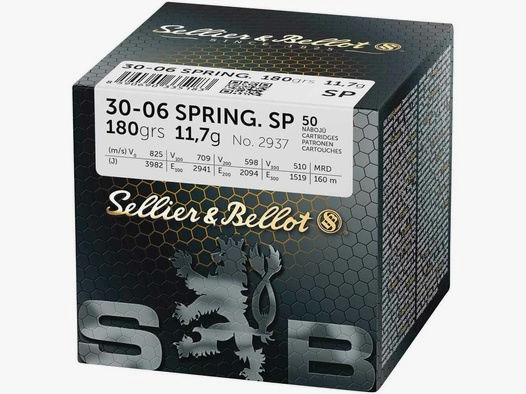Sellier & Bellot	 S&B SP-S 180grs - 50Stk