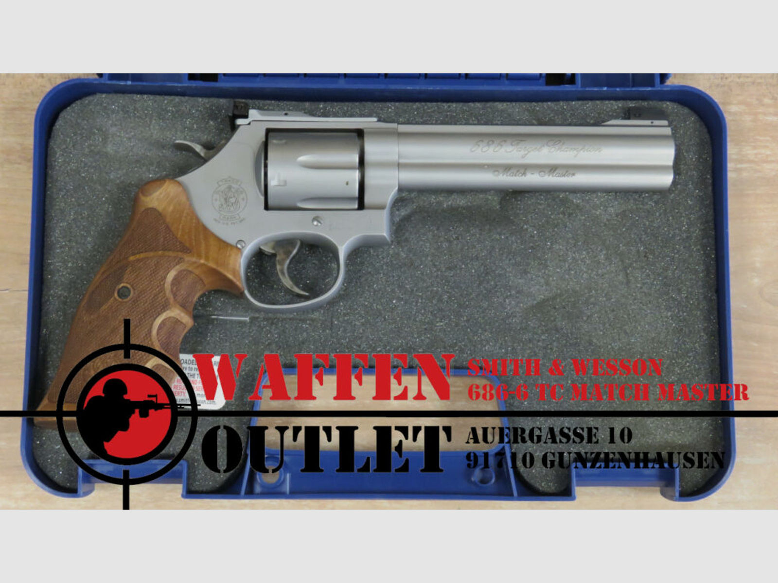 Smith & Wesson	 Model 686-6 Target Champion Match Master