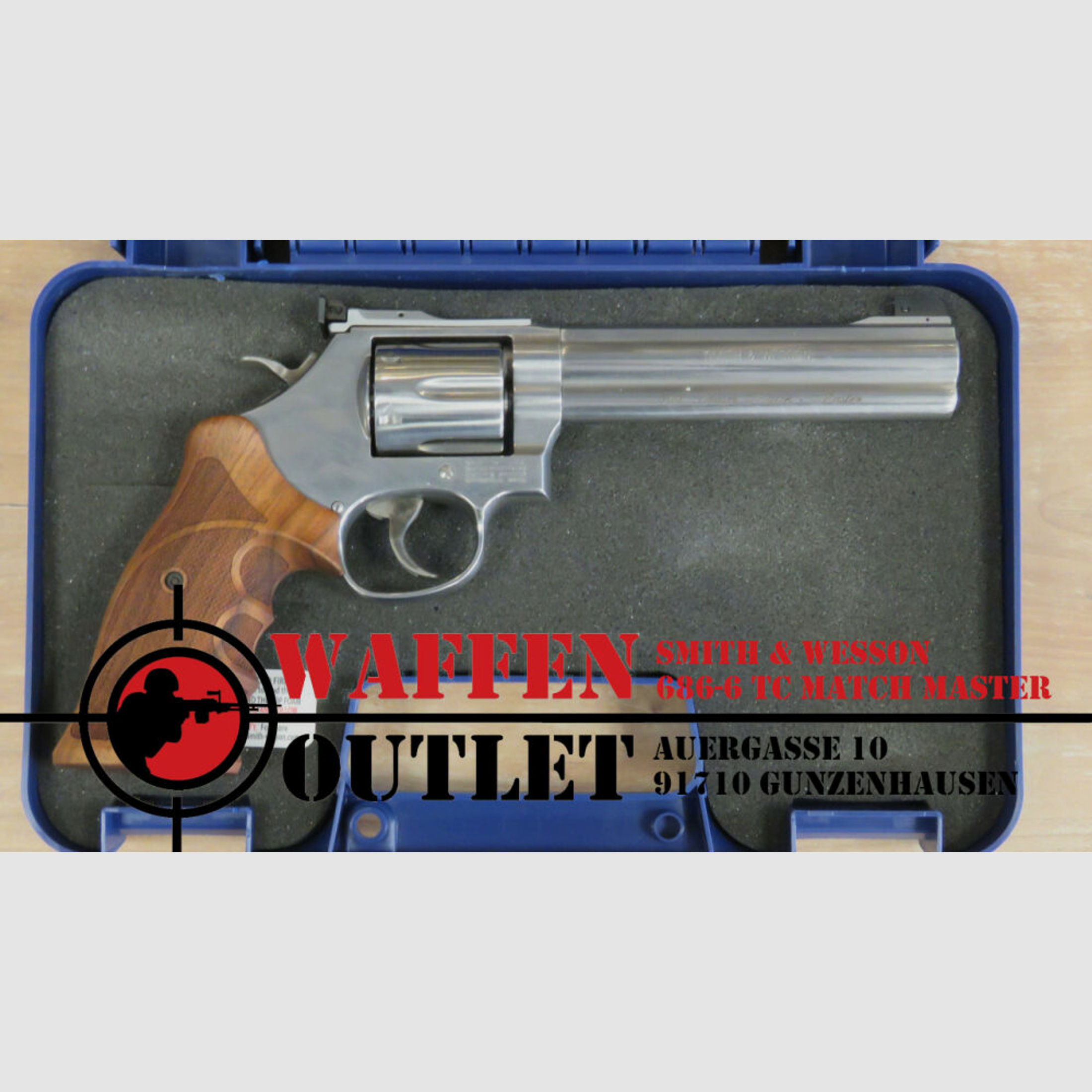 Smith & Wesson	 Model 686-6 Target Champion Deluxe Match Master