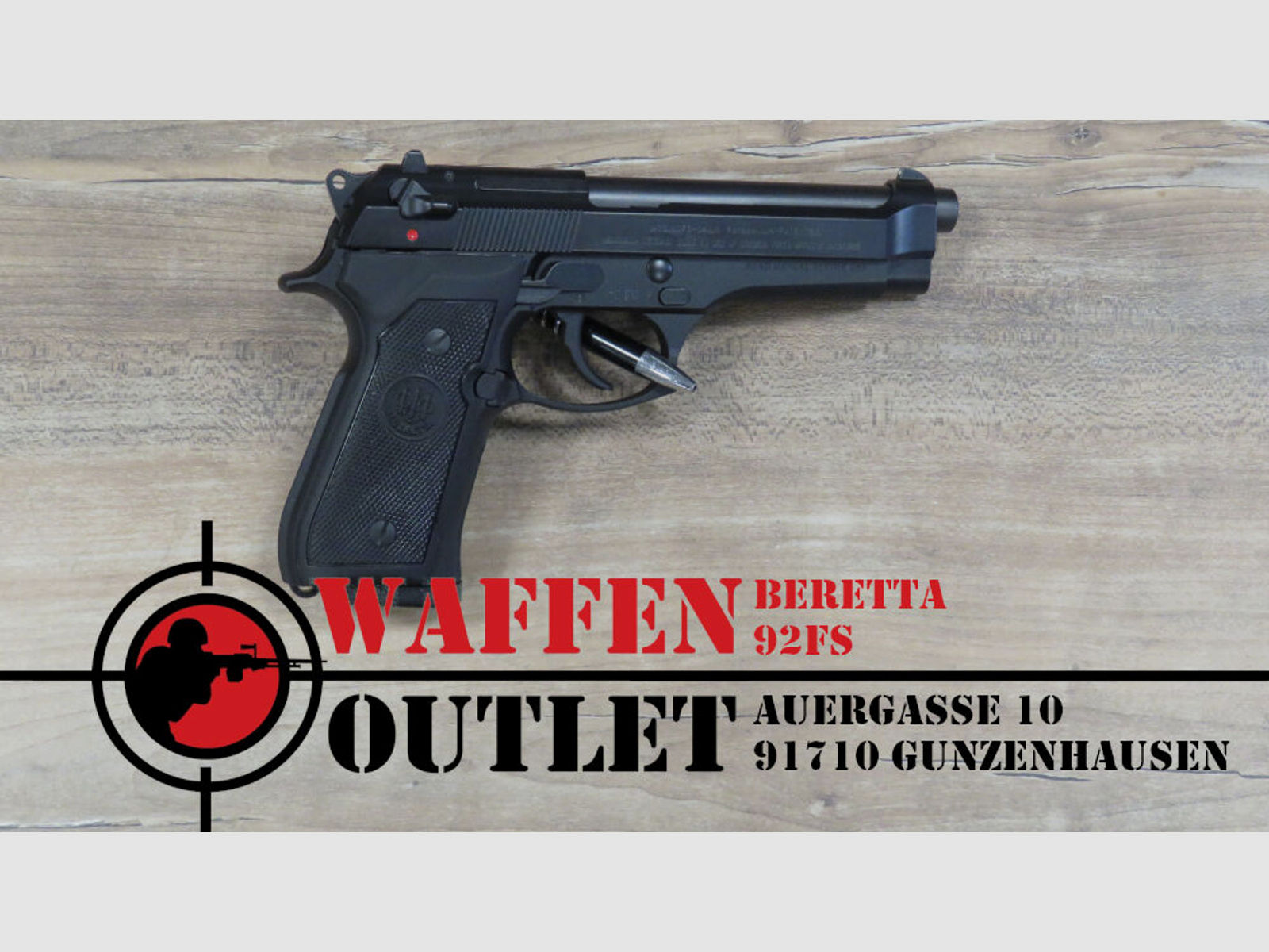 Beretta	 92 FS