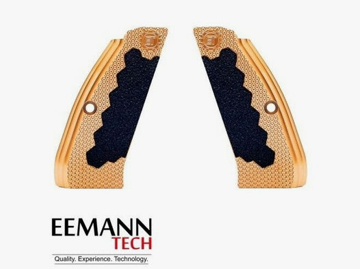EEMANN-Tech	 ET Brass Long grips Size L for CZ 75, TS, Shadow 2