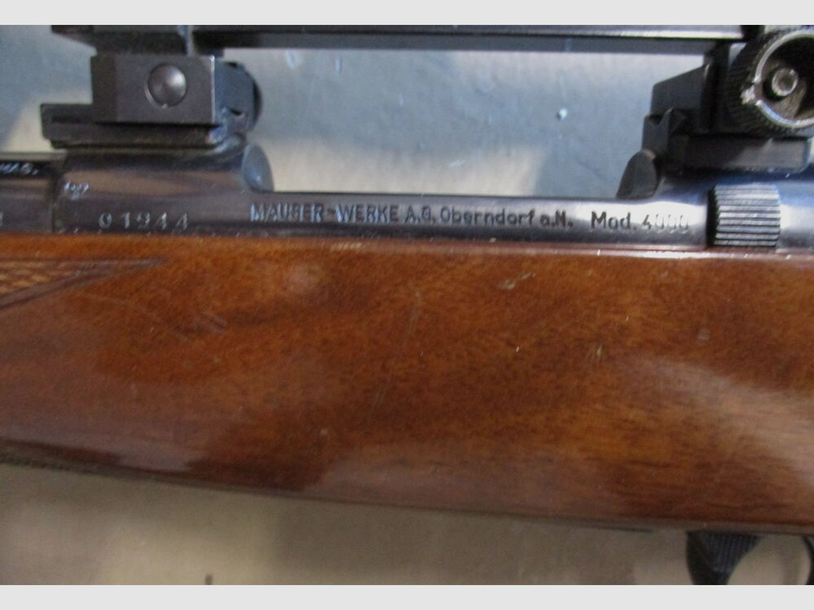 Repetierbüchse Mauser 4000 mit Zielfernrohr Tasco 6x40	 4000