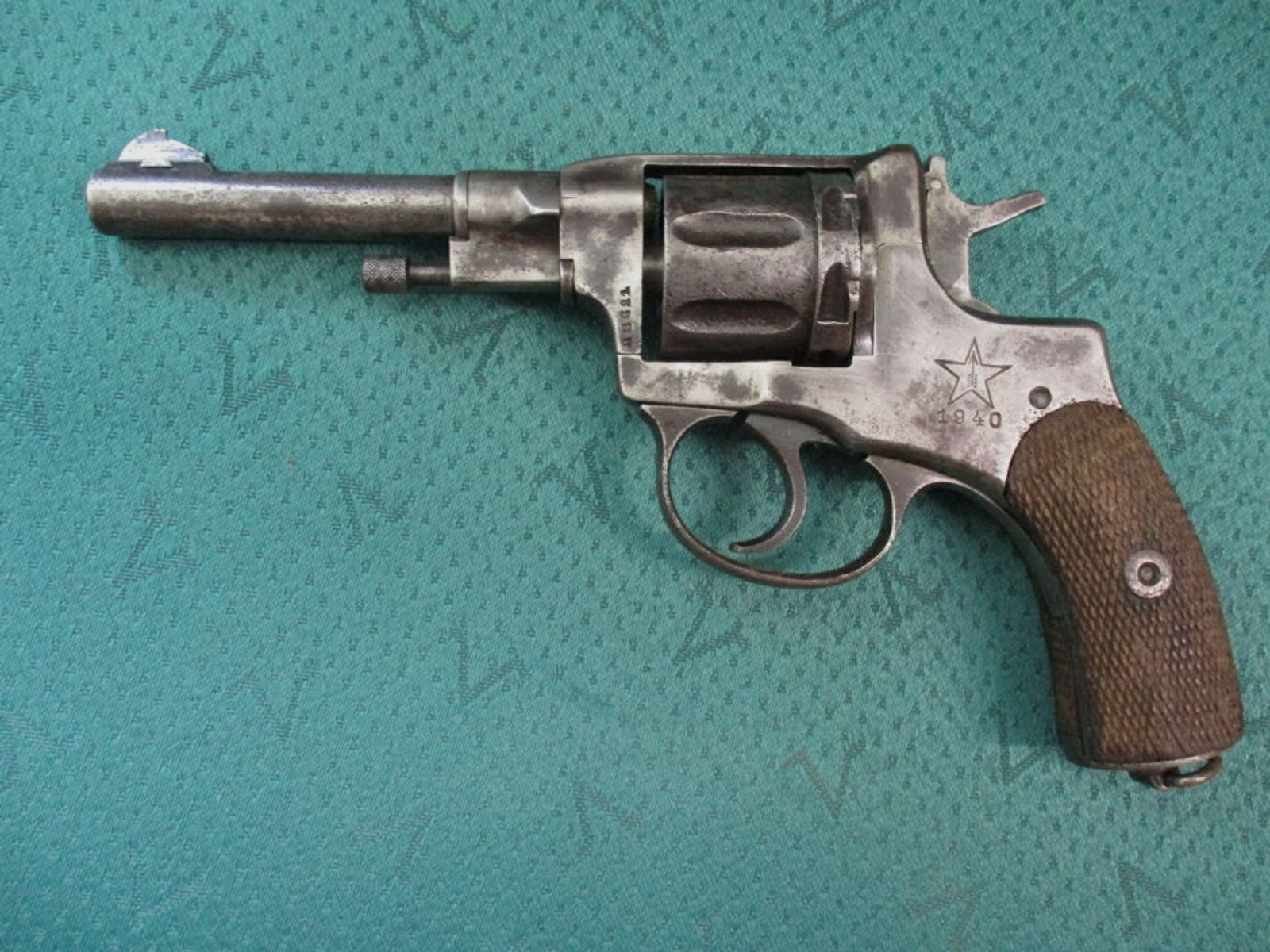 Revolver Nagant gasdicht 7,62x38R Baujahr 1940