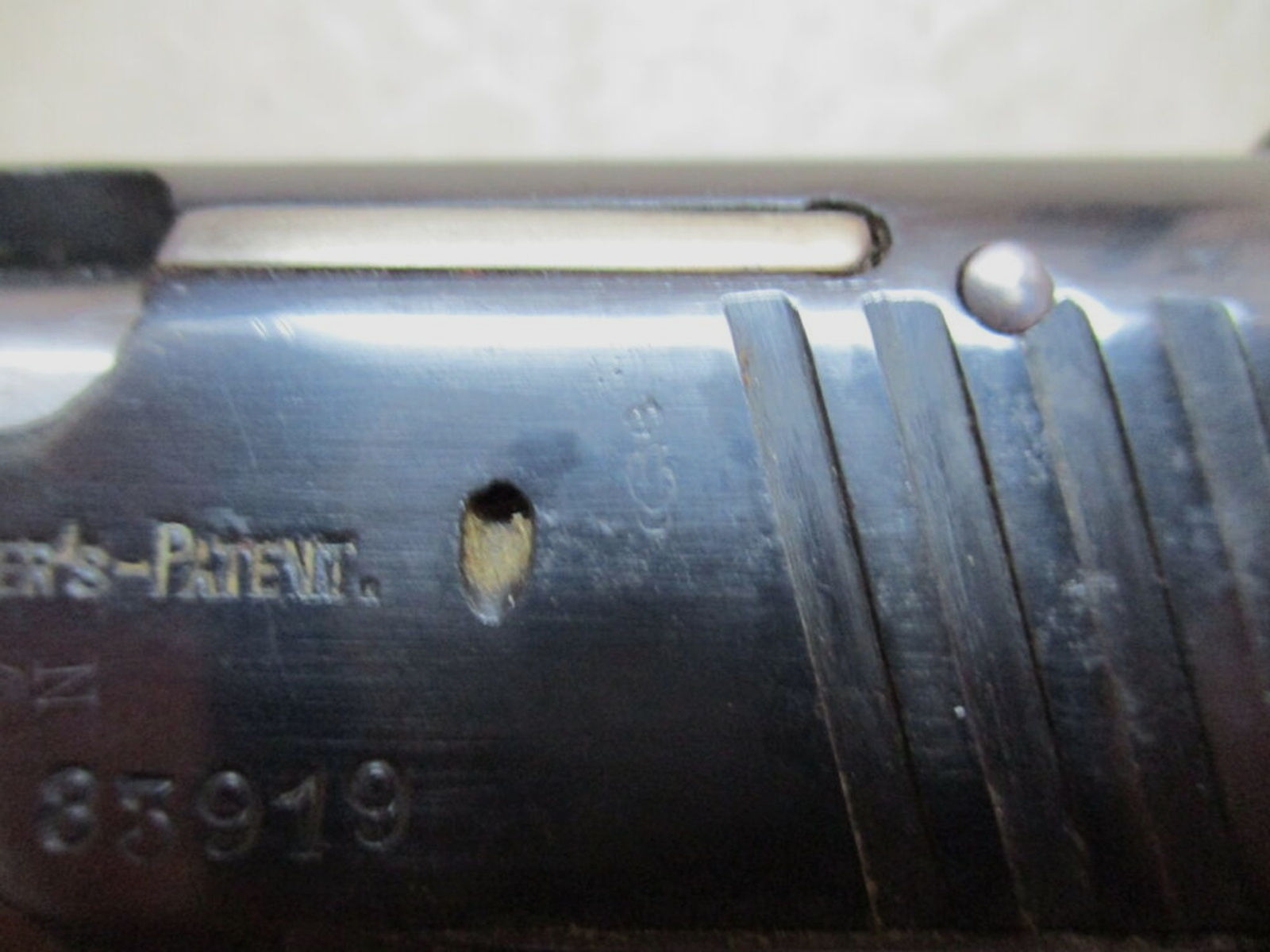Pistole Walther Mod. 4 IV Militärabnahme Lizenzfertigung J. Meffert	 4