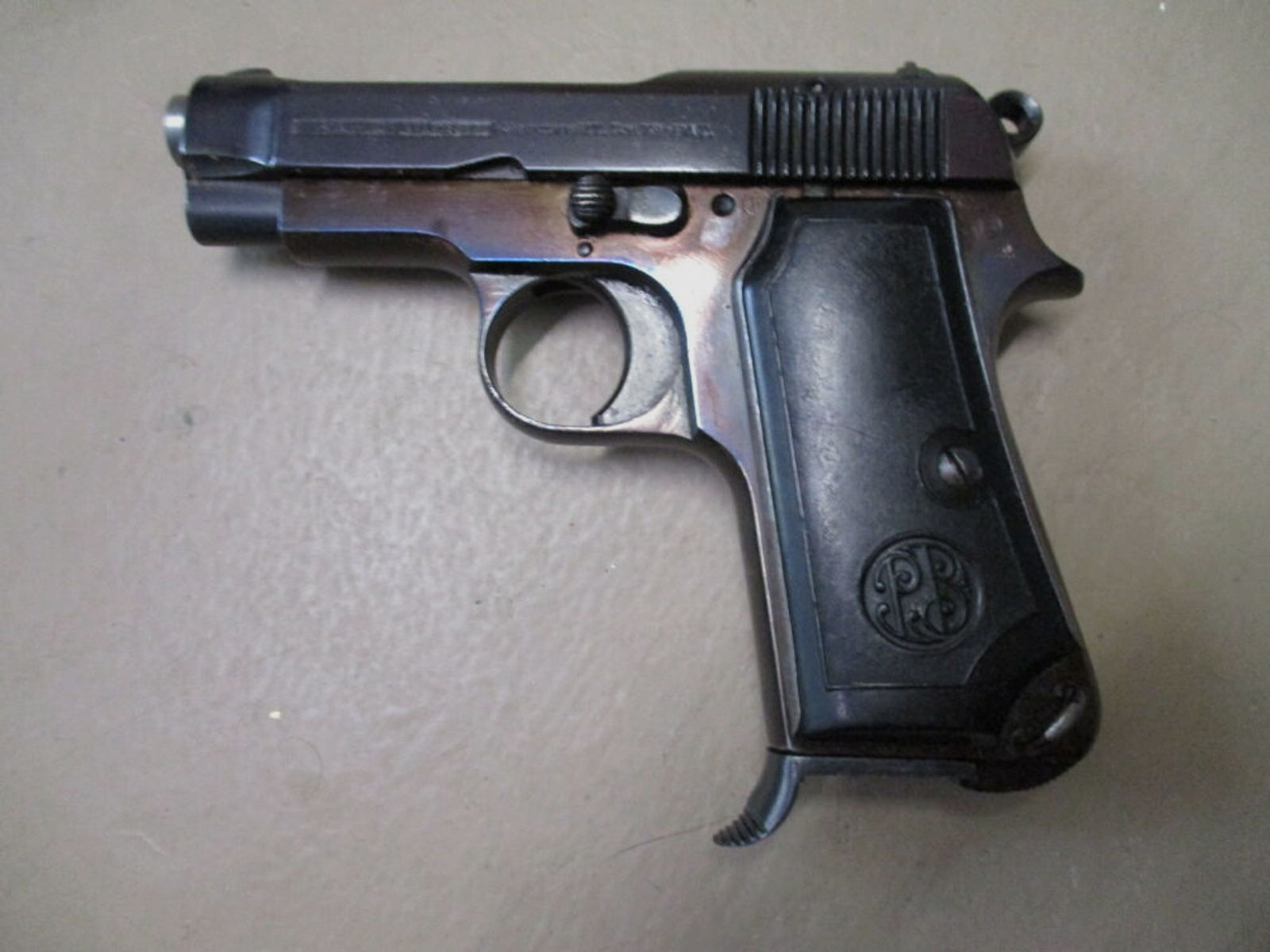 Pistole Beretta 7,65 mm -nach dem Krieg in die USA verkauft-